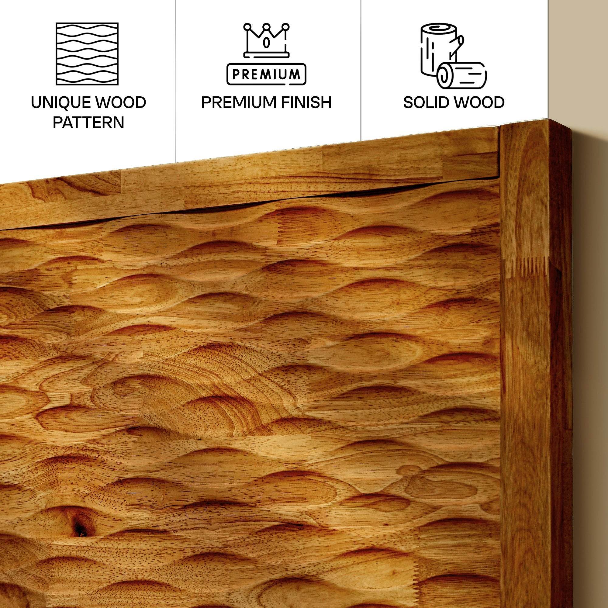 Elara Platform Bed Frame with Headboard