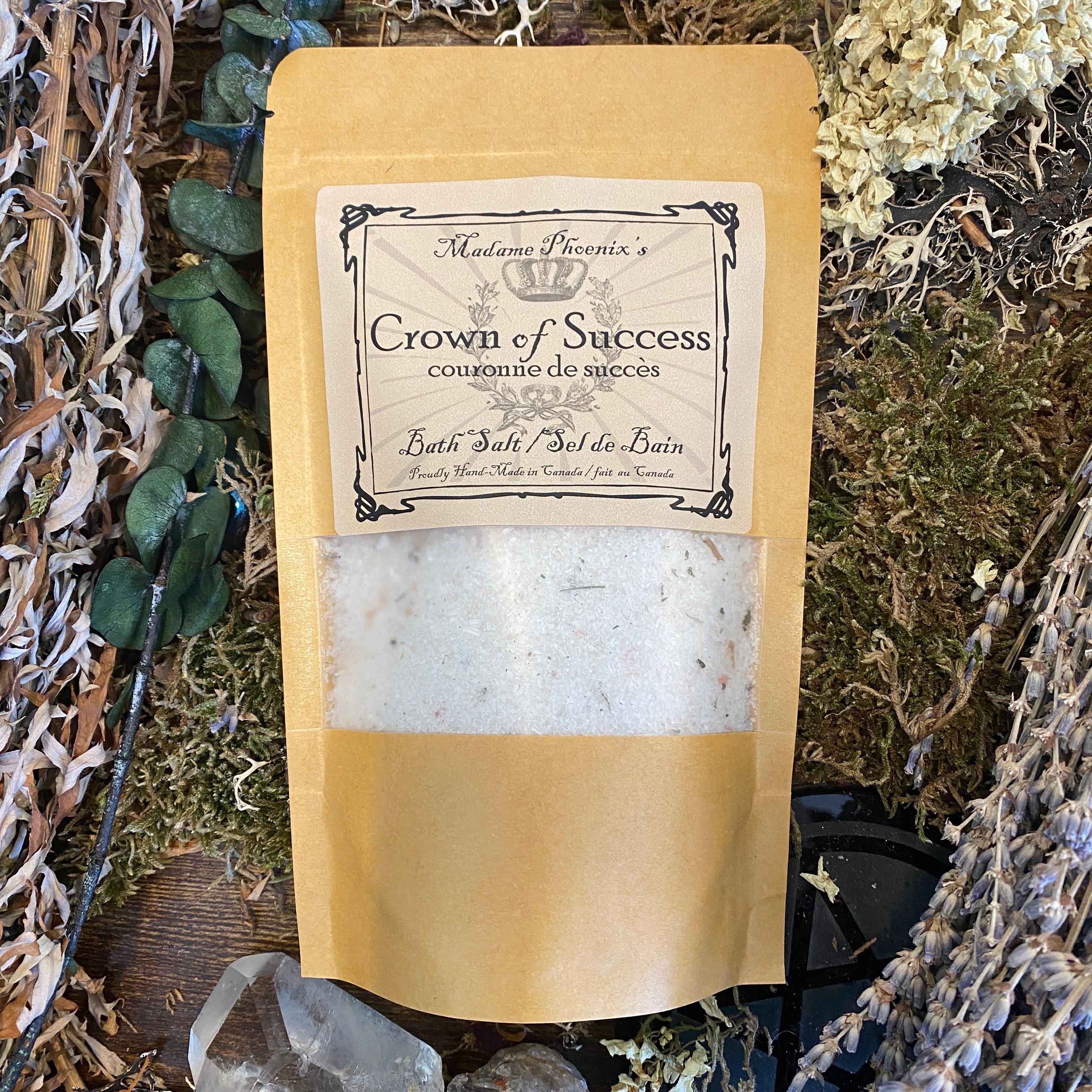 Crown of Success Abundance Ritual Bath Salt