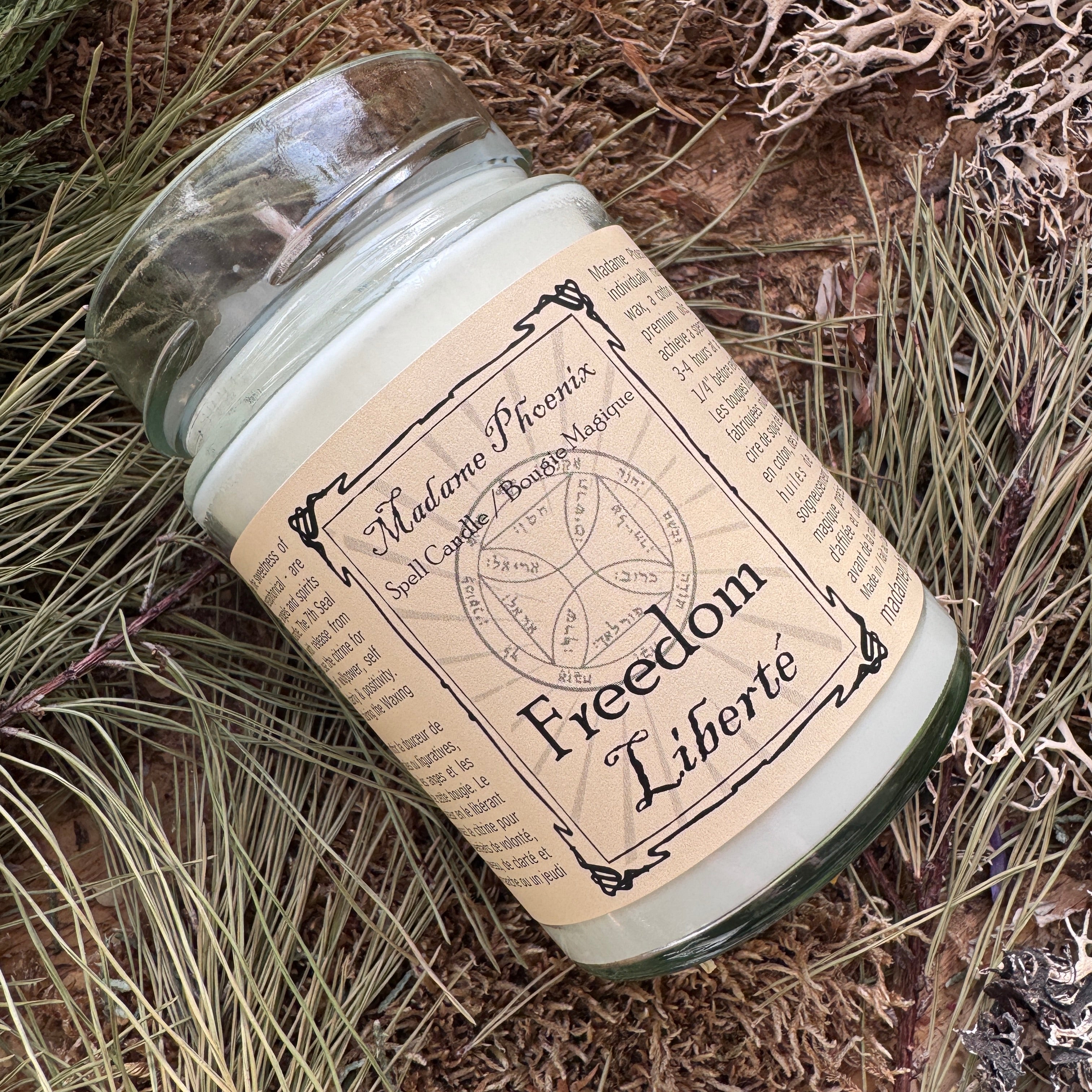 Freedom Spell Candle