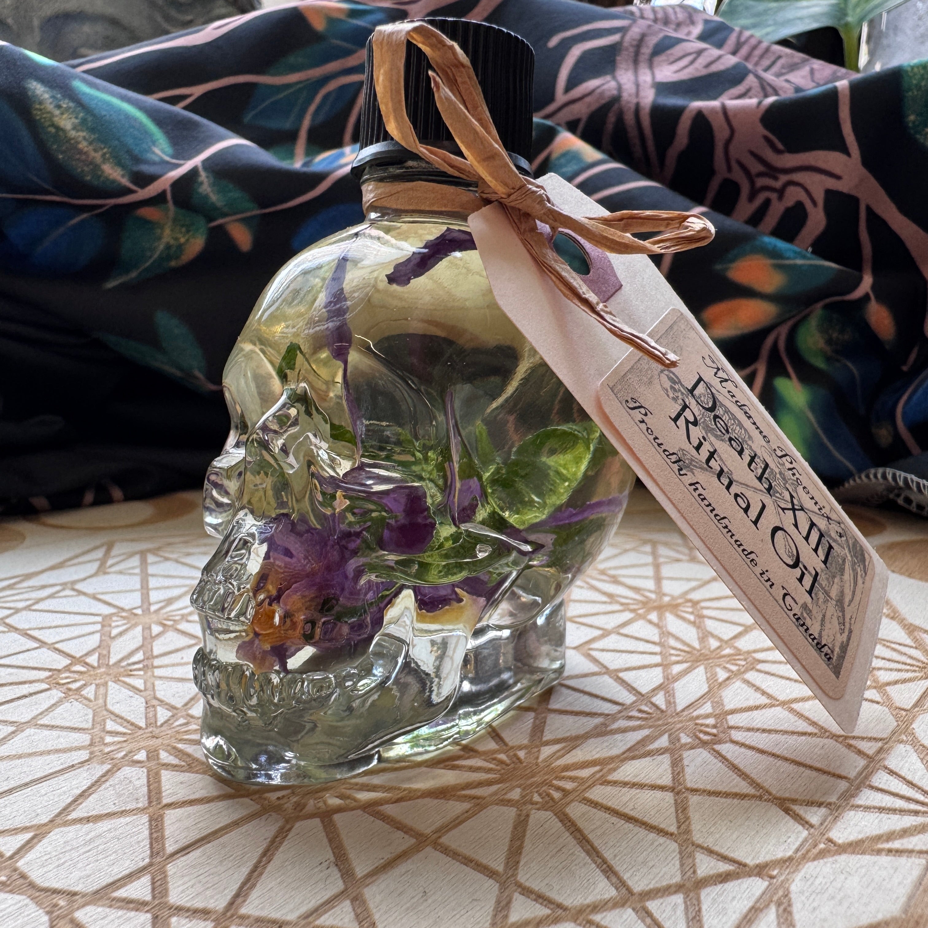 Skull Shaped Oil Bottles