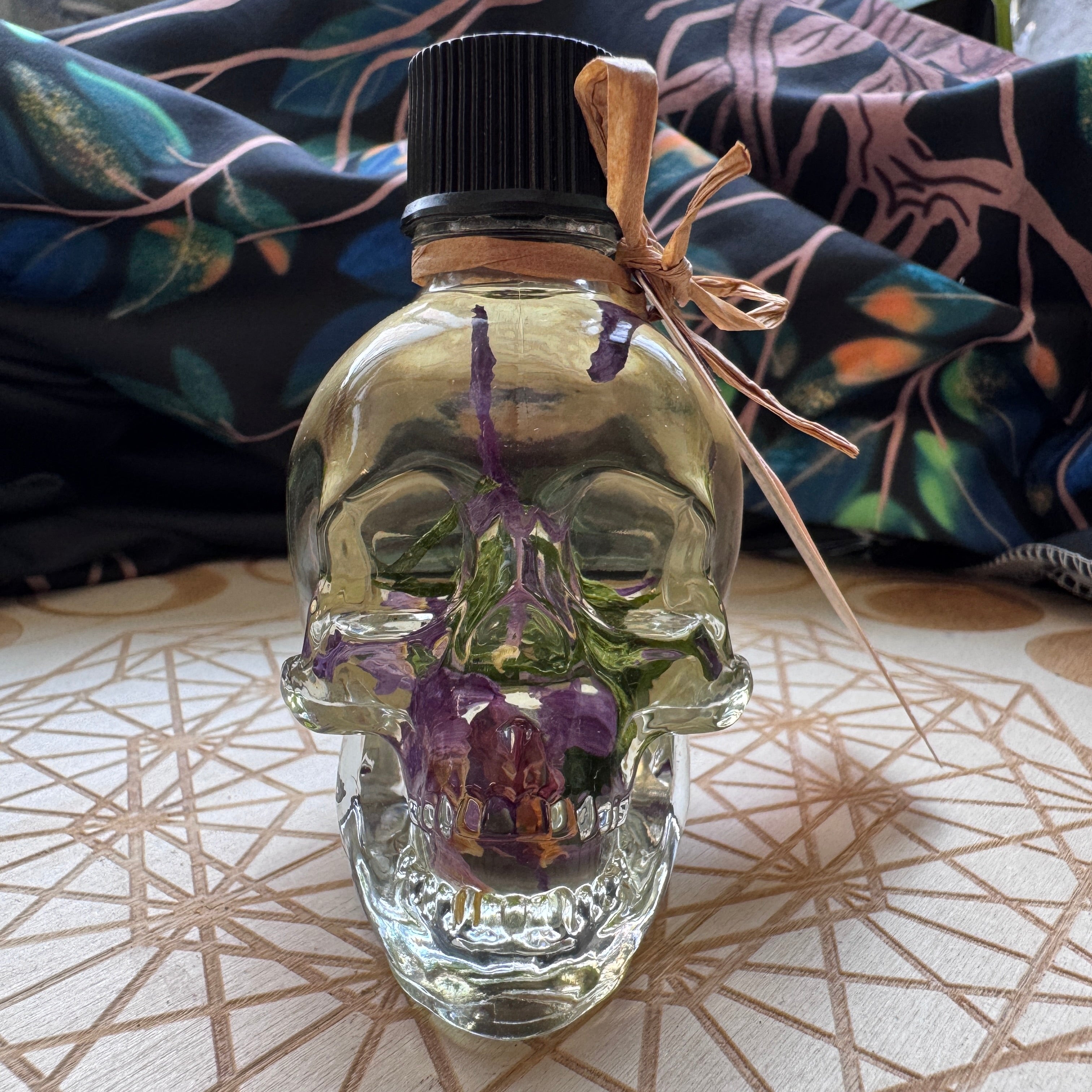 Skull Shaped Oil Bottles