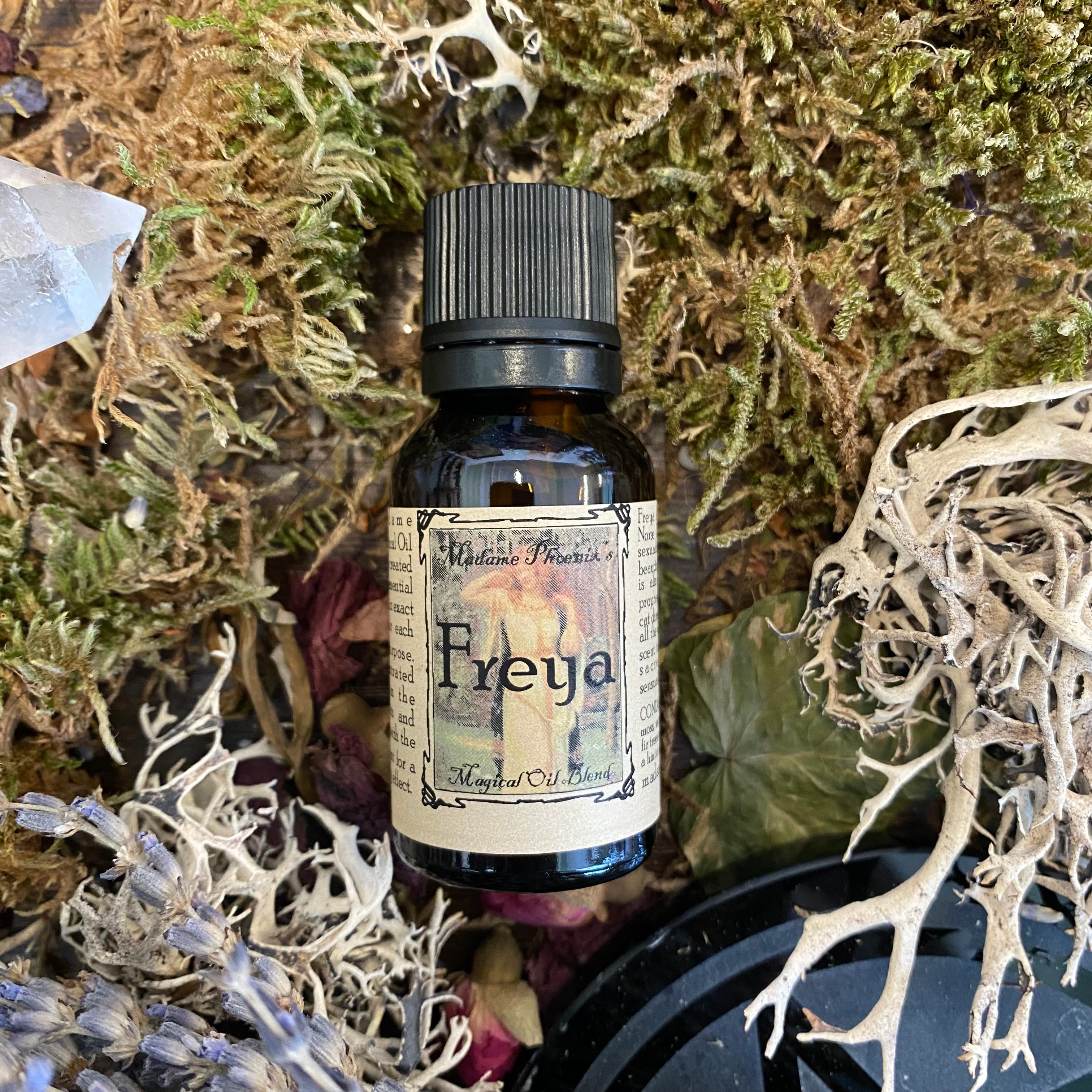Freya Goddess Magical Ritual Essential Oil Dropper