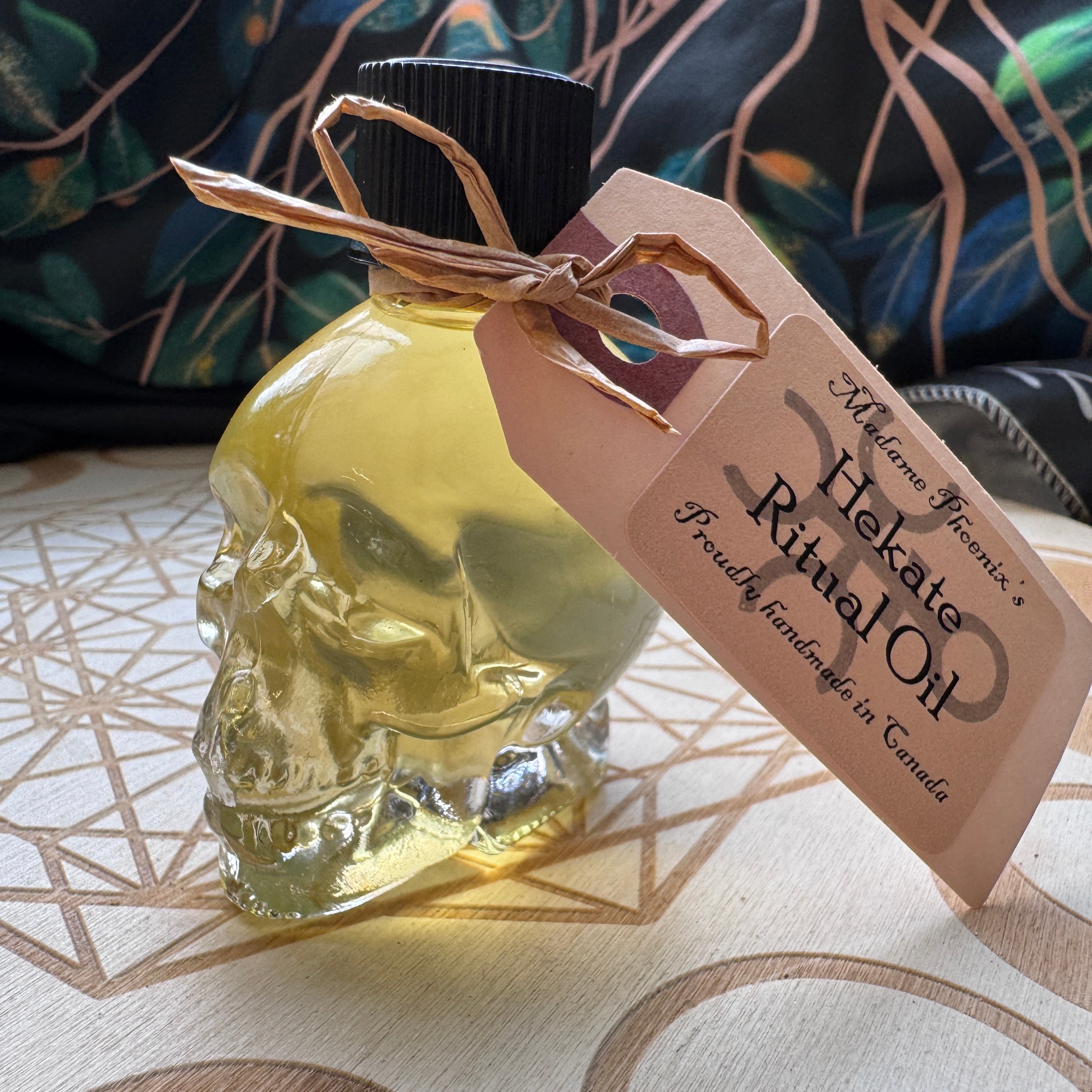 Skull Shaped Oil Bottles