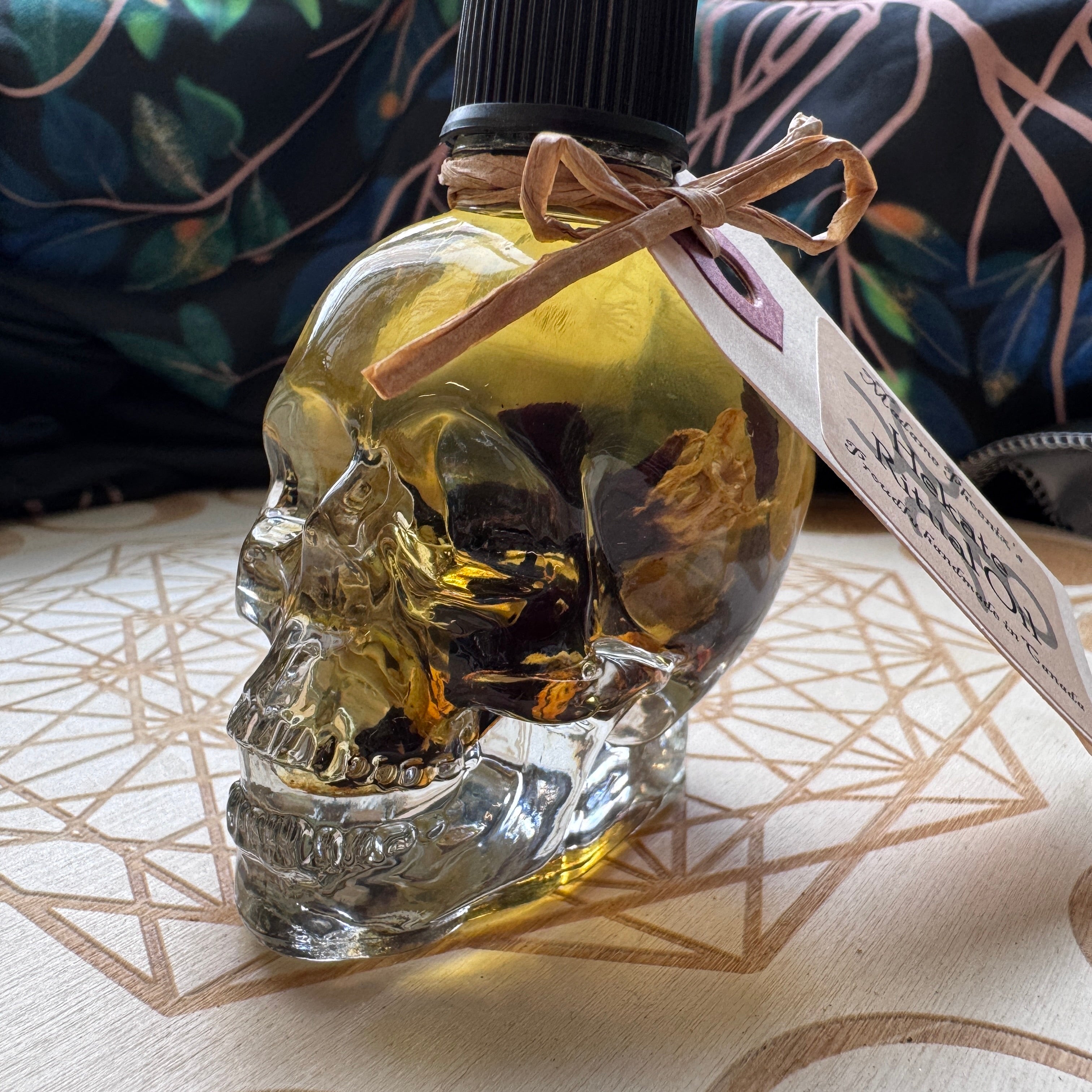 Skull Shaped Oil Bottles