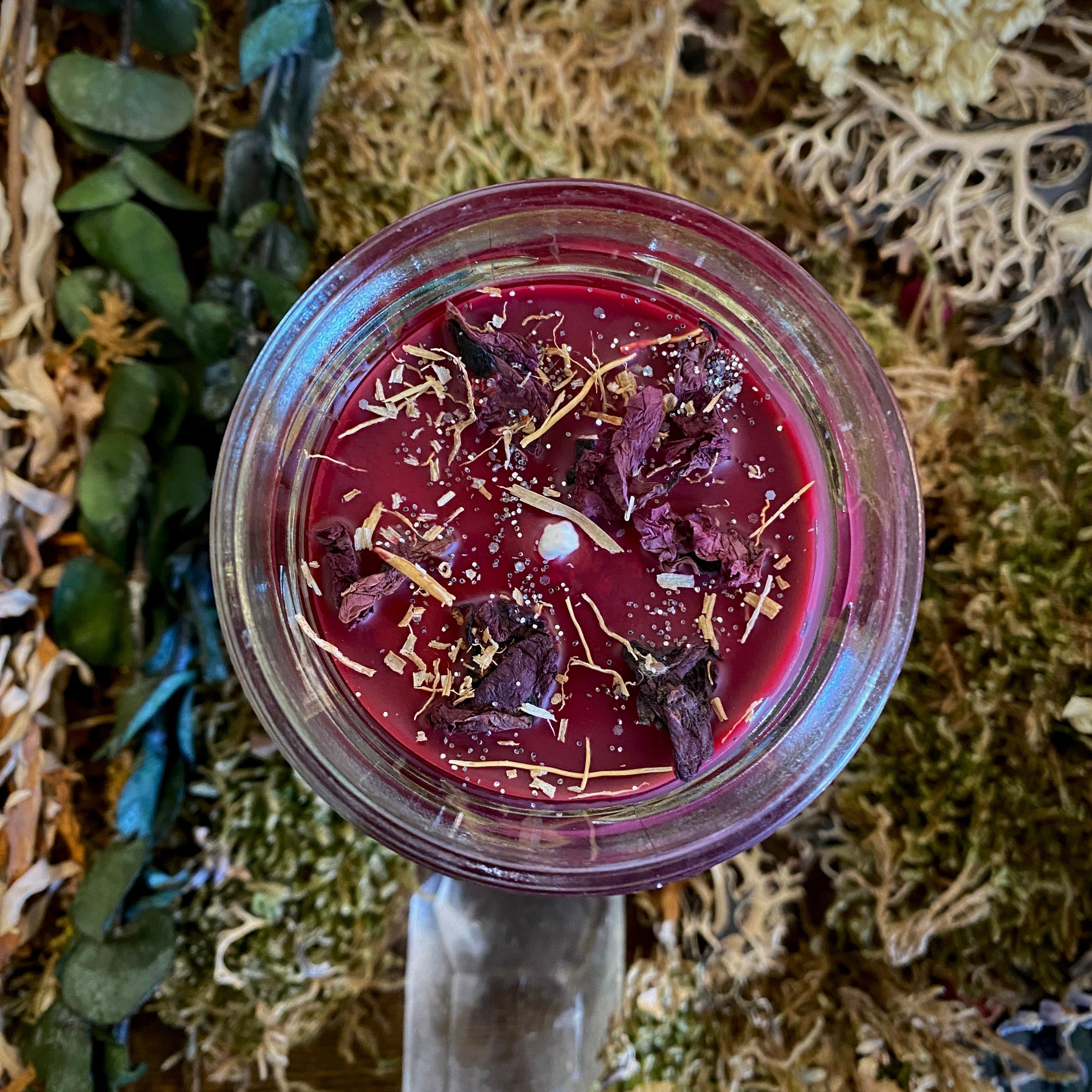 Heart of the Witch Ritual Spell Candle