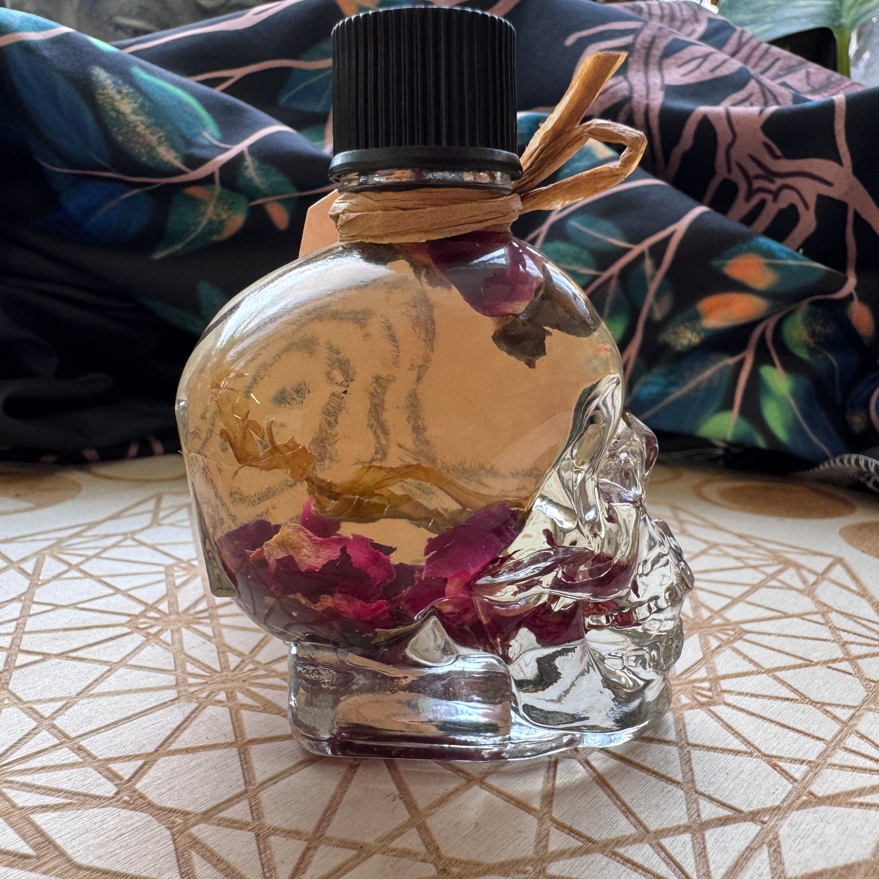 Skull Shaped Oil Bottles