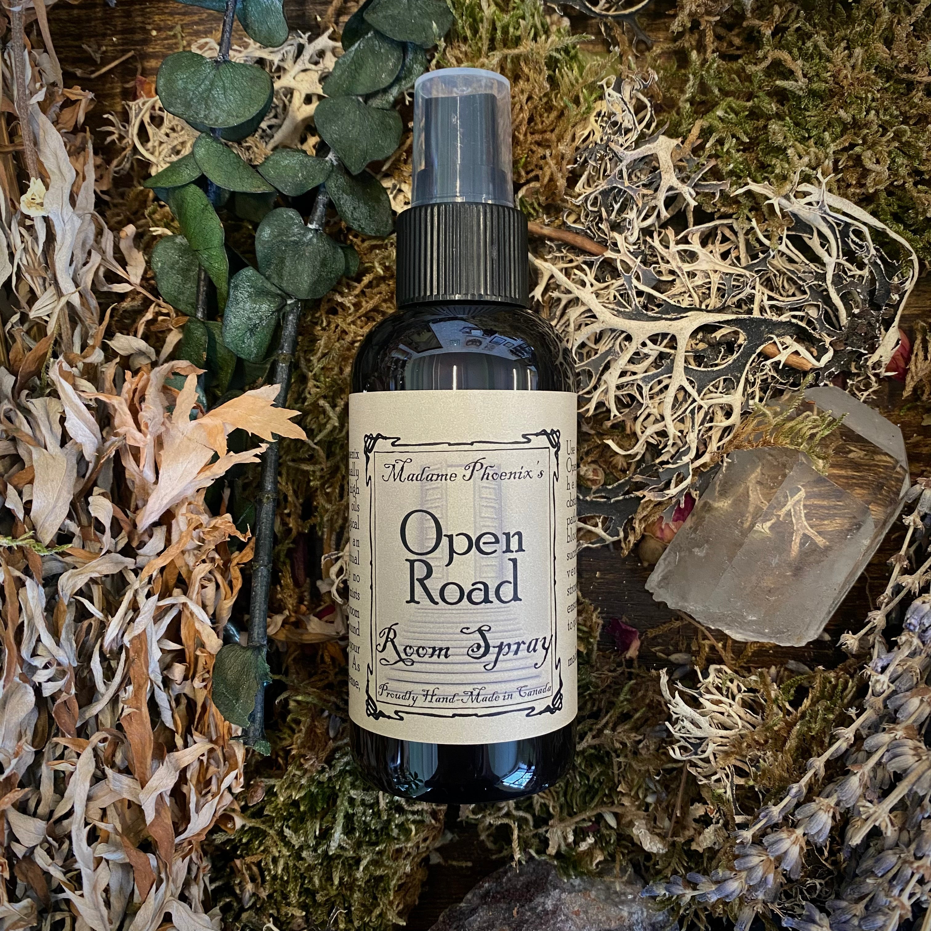 Open Road spiritual spell incense spray