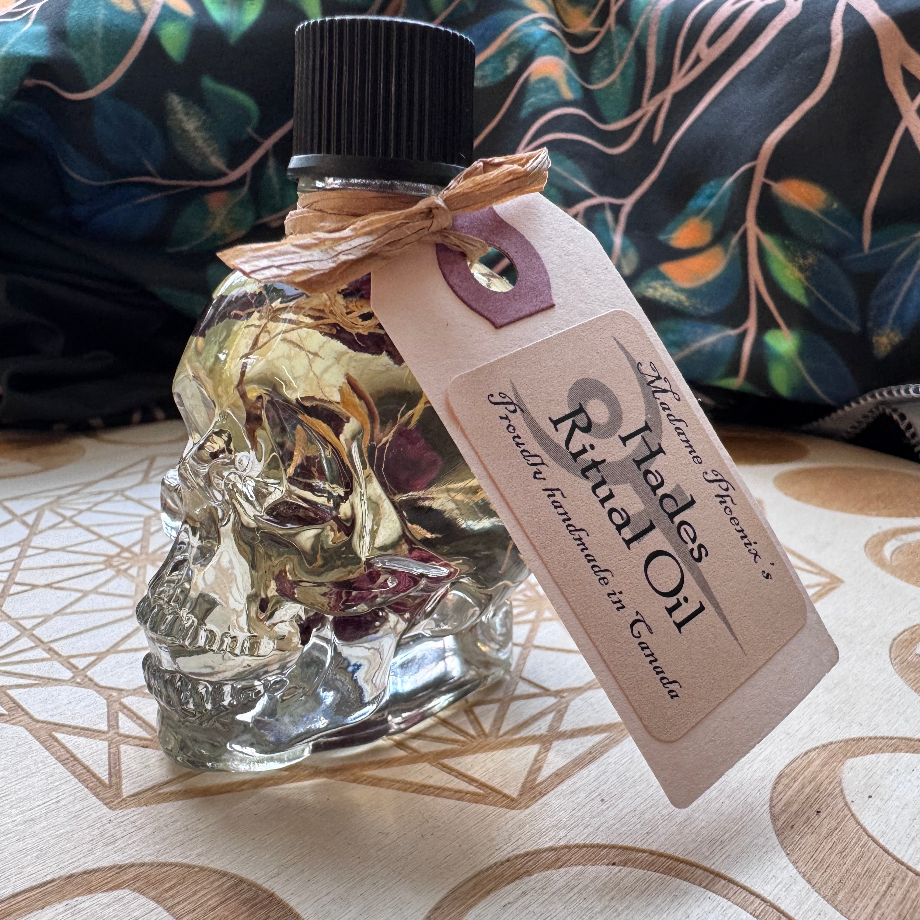 Skull Shaped Oil Bottles