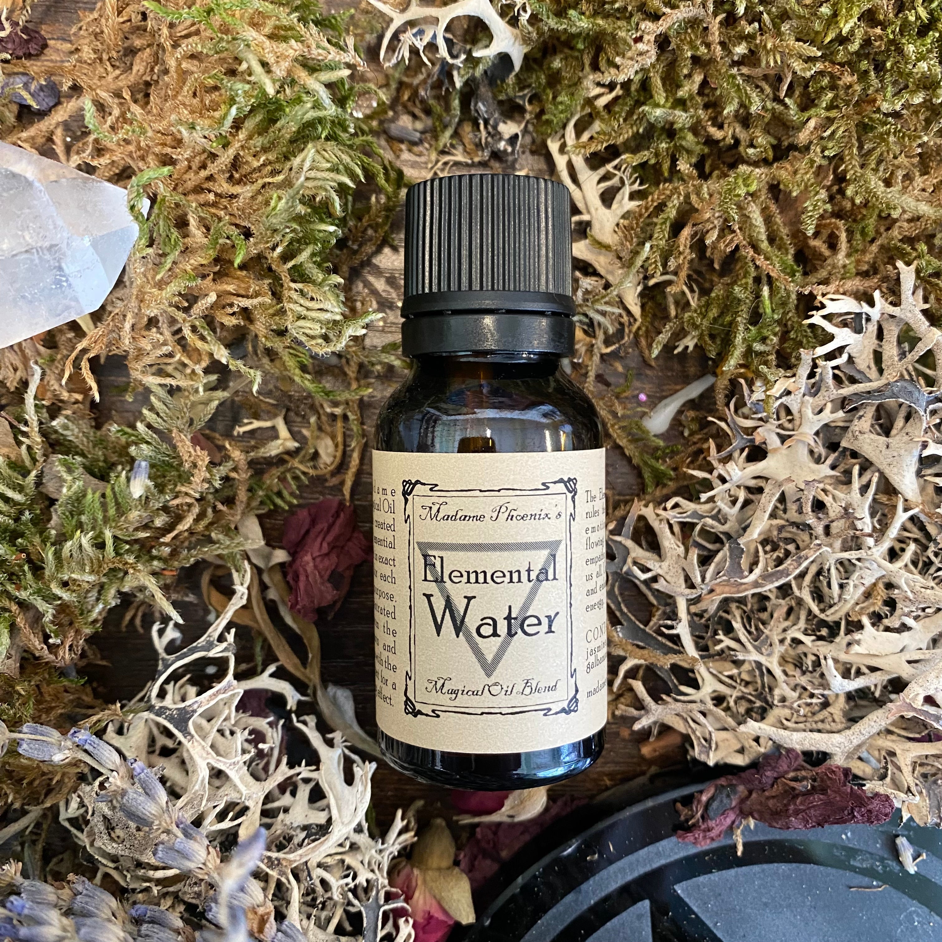 Elemental Water Ritual Magic Spell Oil Dropper