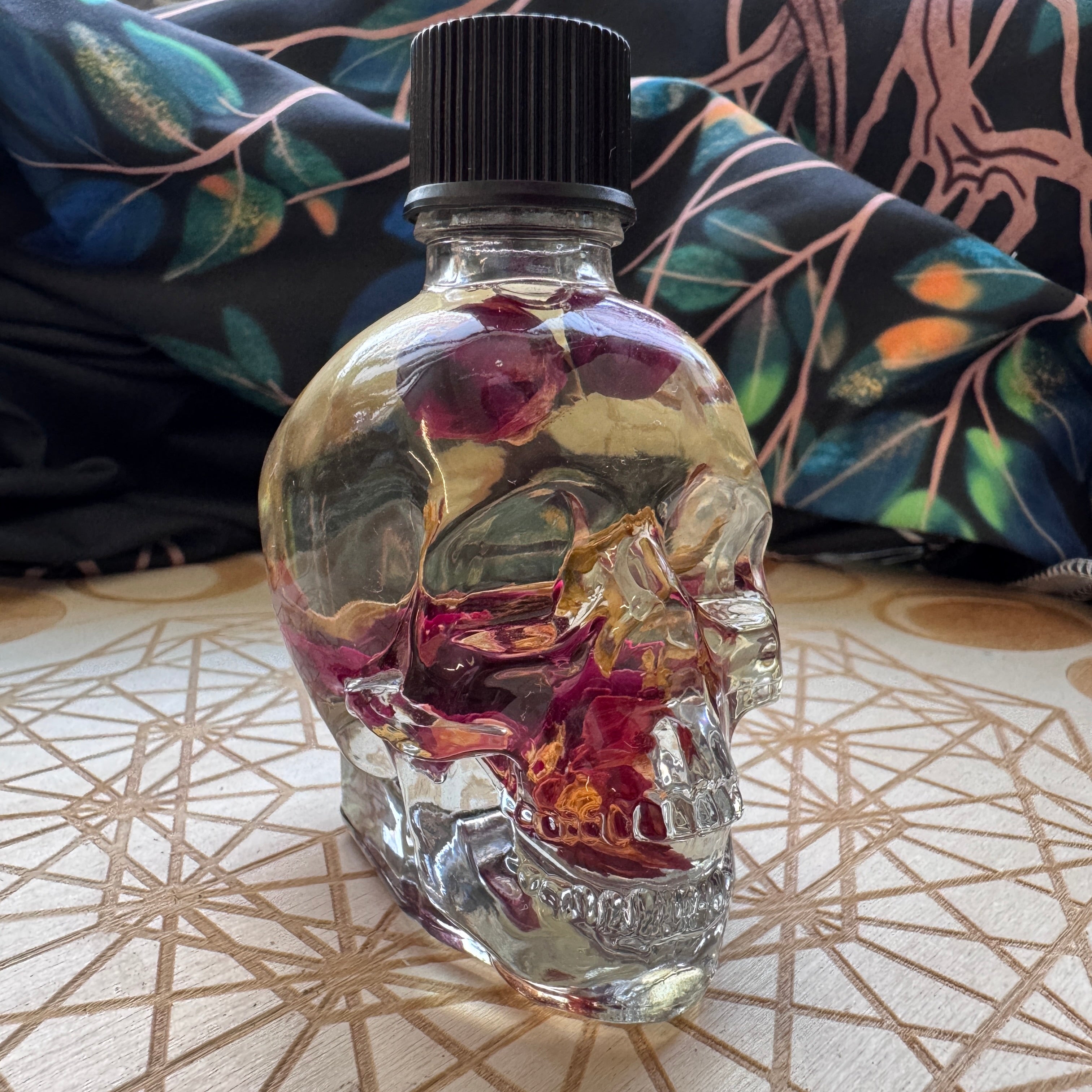 Skull Shaped Oil Bottles