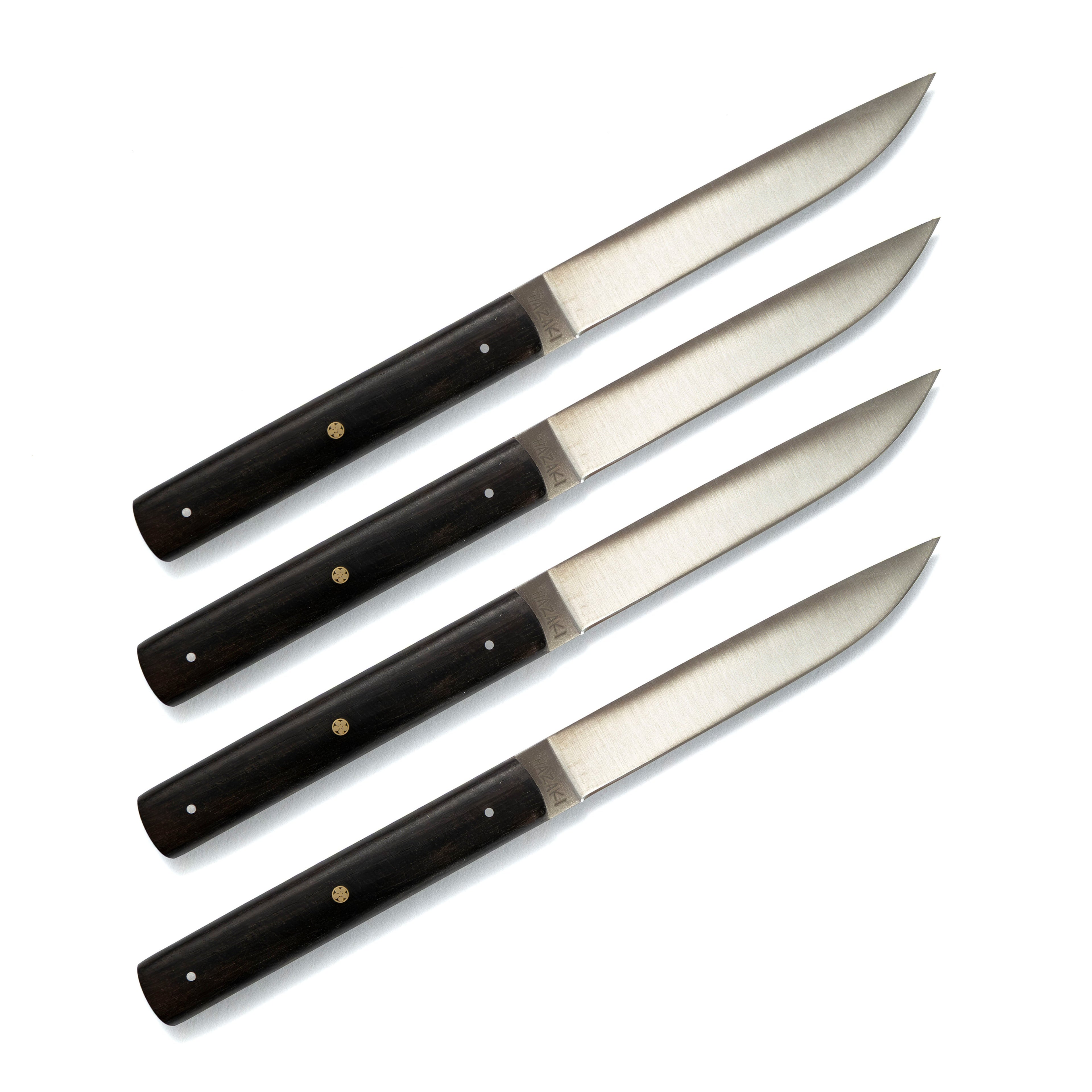 Hazaki Steak Knives 4 pc Kit - Blackwood