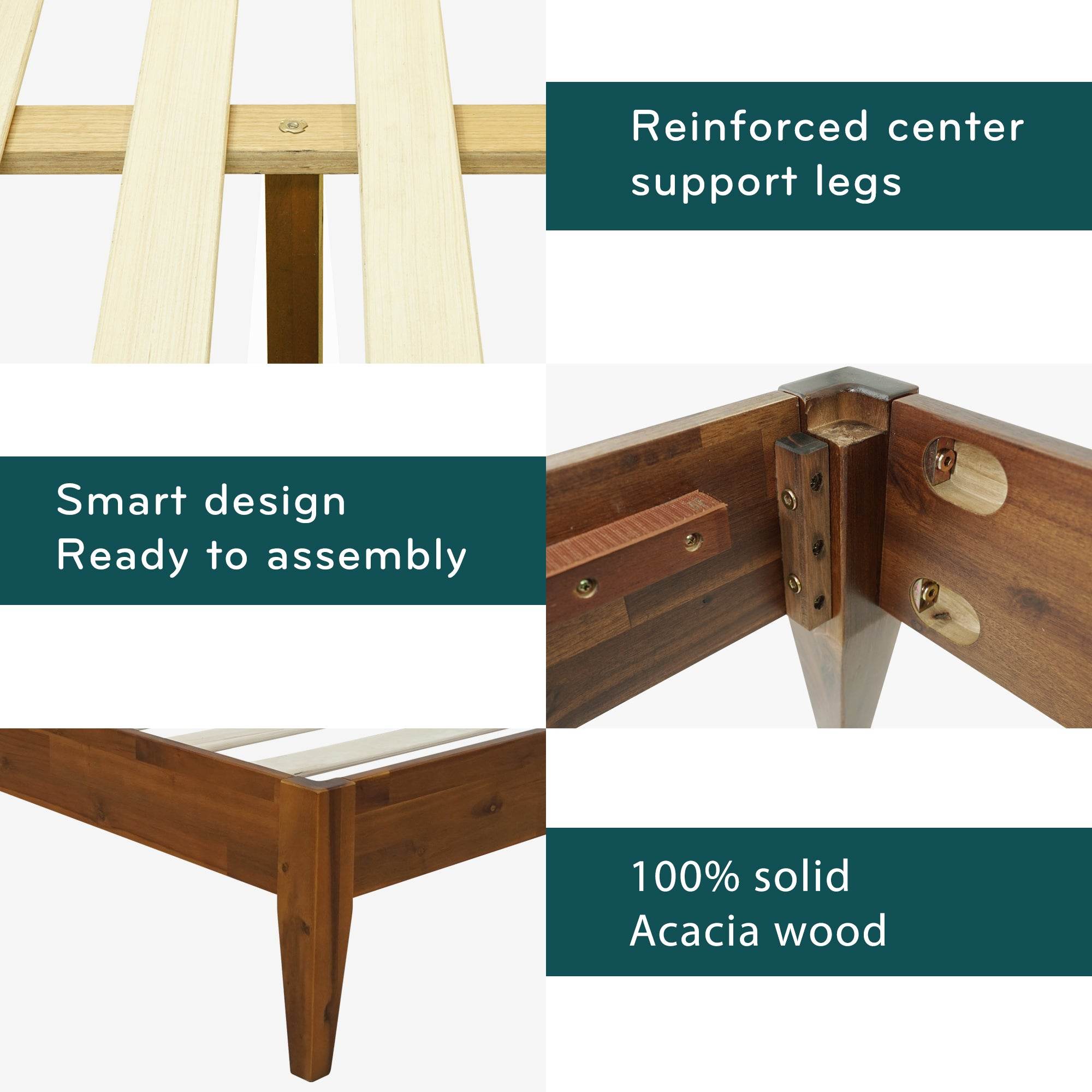 Mervyn Solid Wood Platform Bed