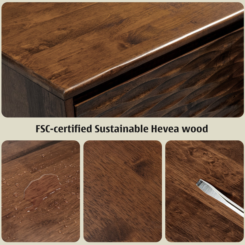 Elara TV Stand with Storage and Cable Management for TVs up to 80"