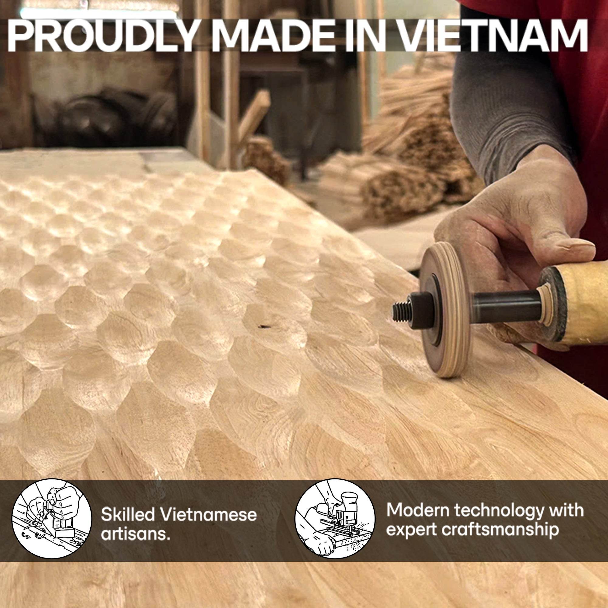 Elara Solid Wood 5-Drawer Dresser