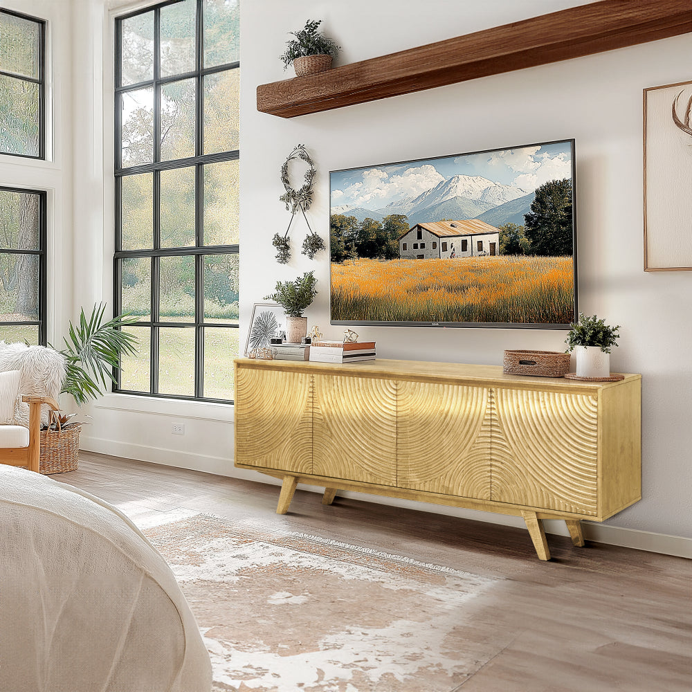 Harmony TV Stand with Storage for TVs up to 80"