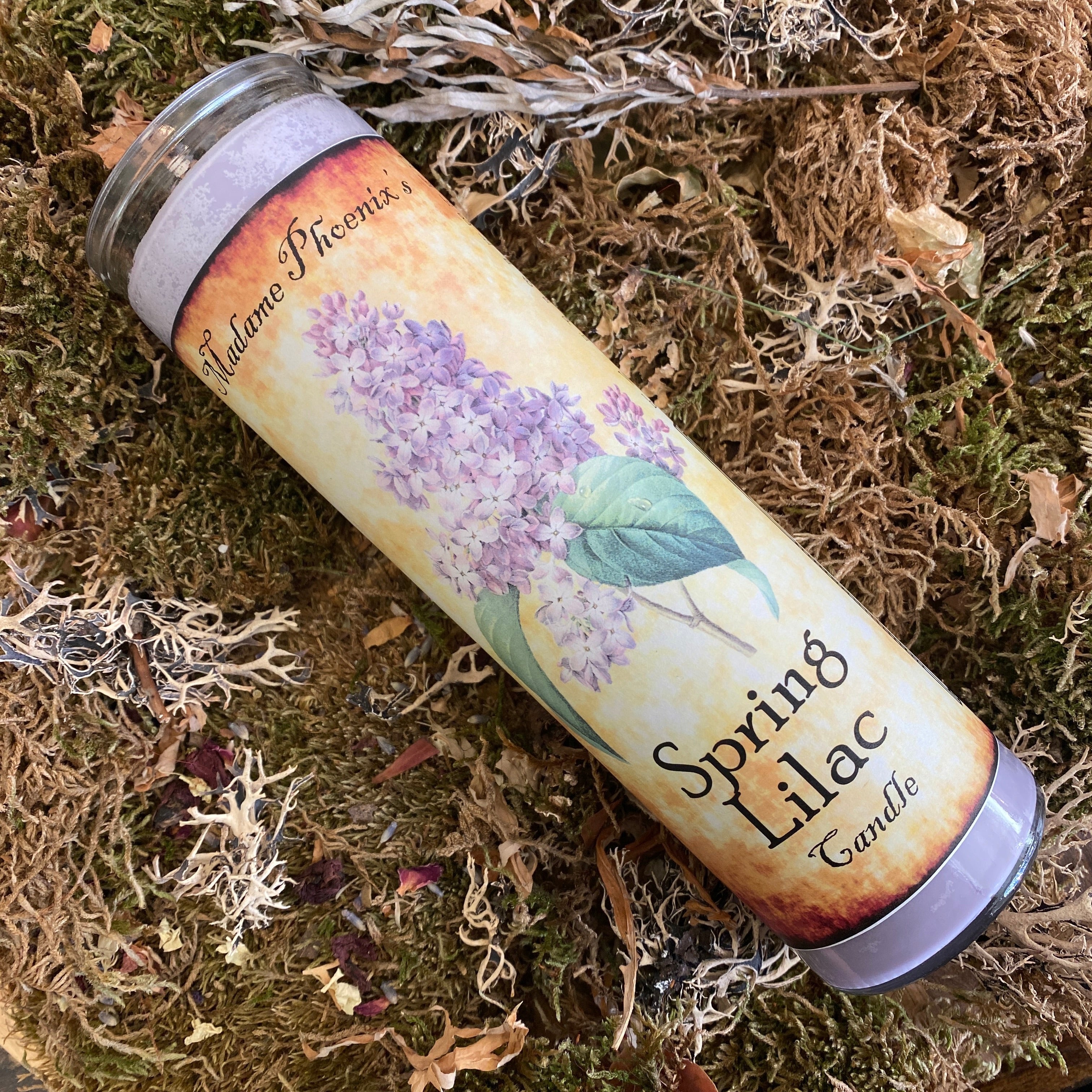 Spring Blessing Flower Candles