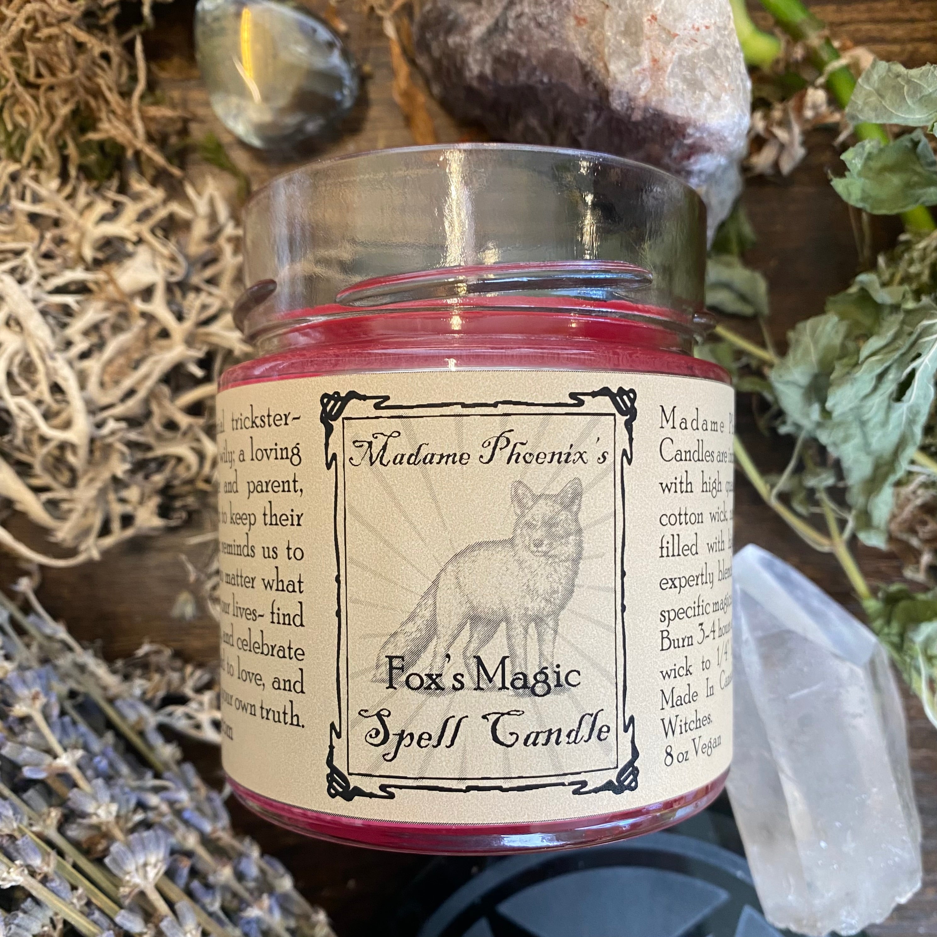 Animal Magic Familiar Spirit Blessing Candles