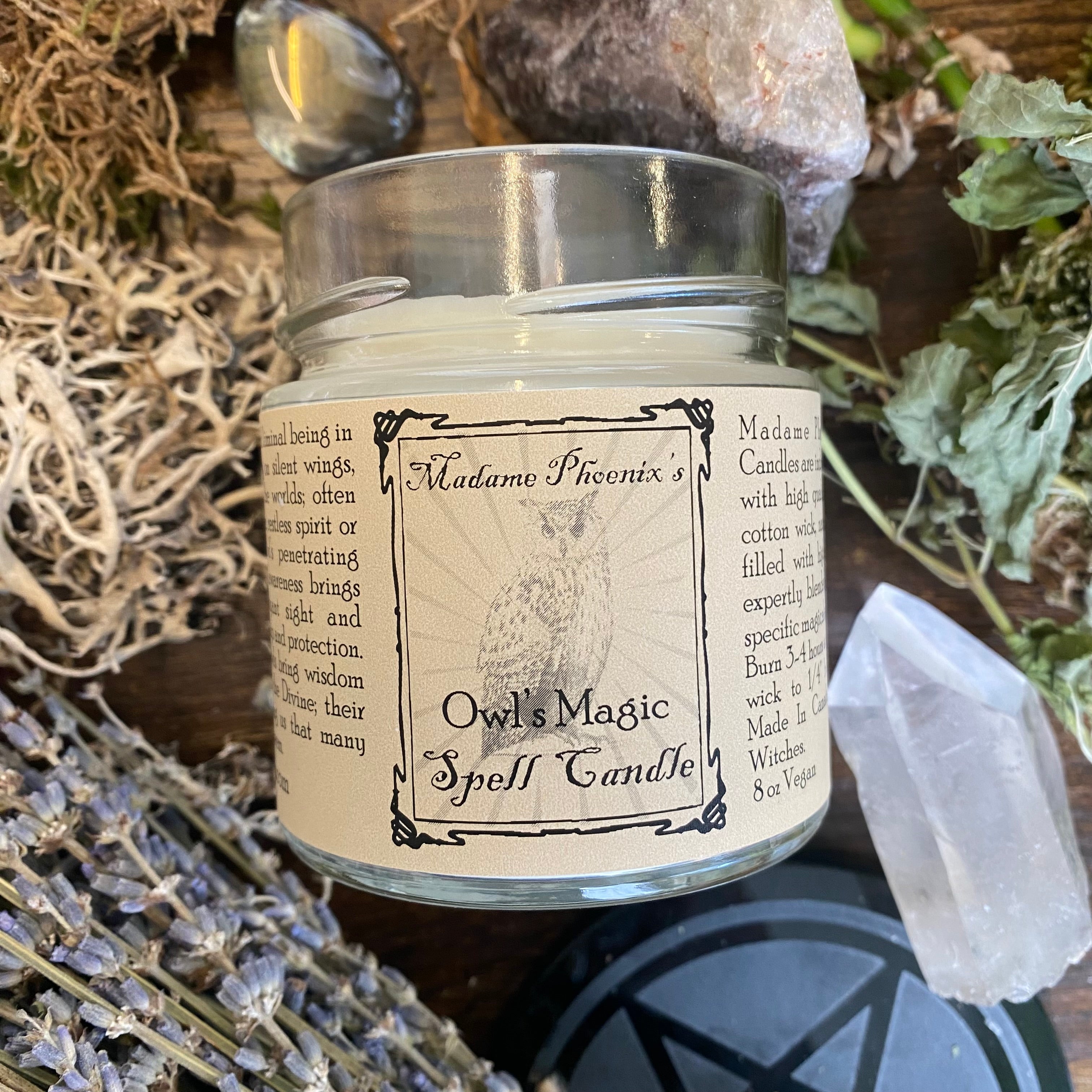 Animal Magic Familiar Spirit Blessing Candles