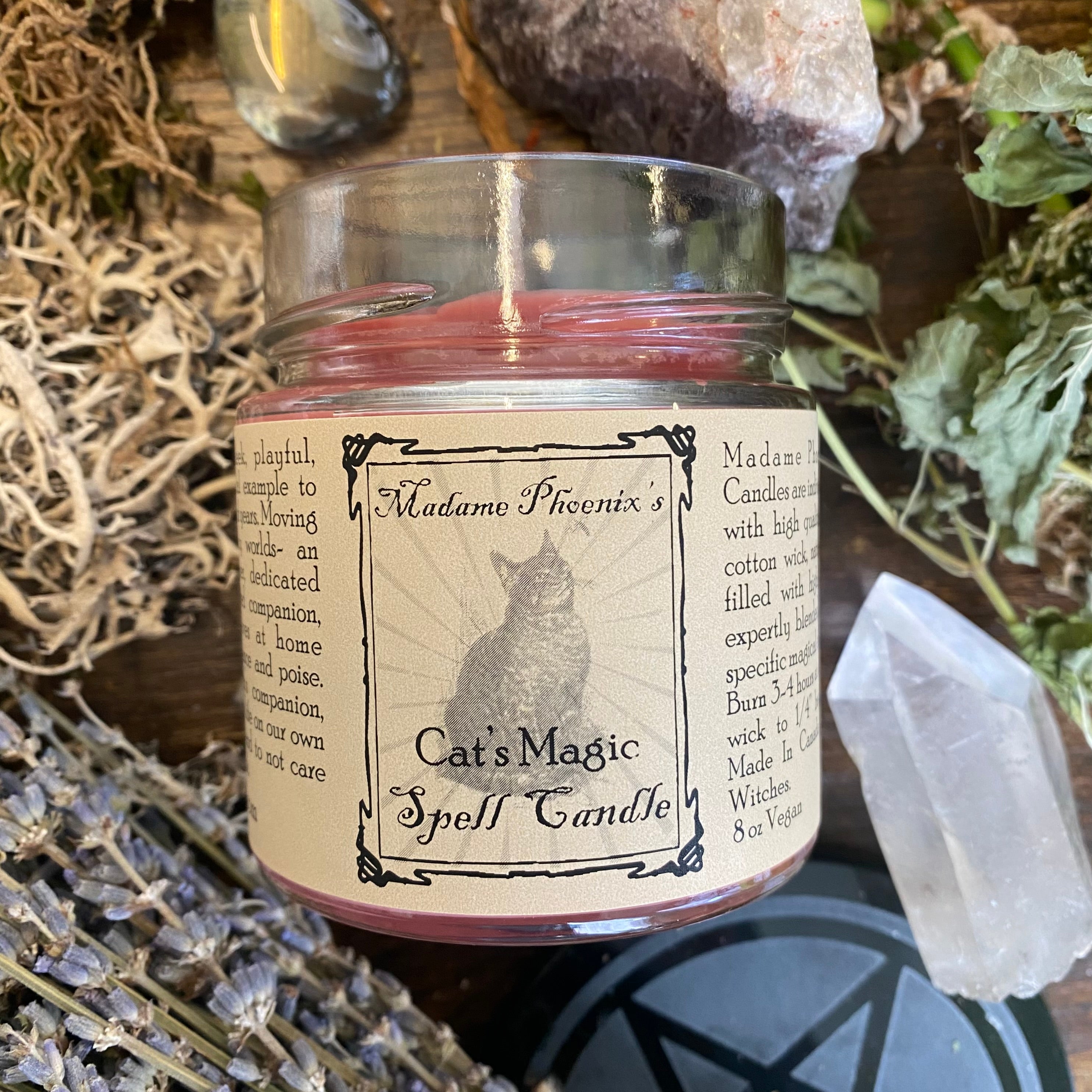 Animal Magic Familiar Spirit Blessing Candles