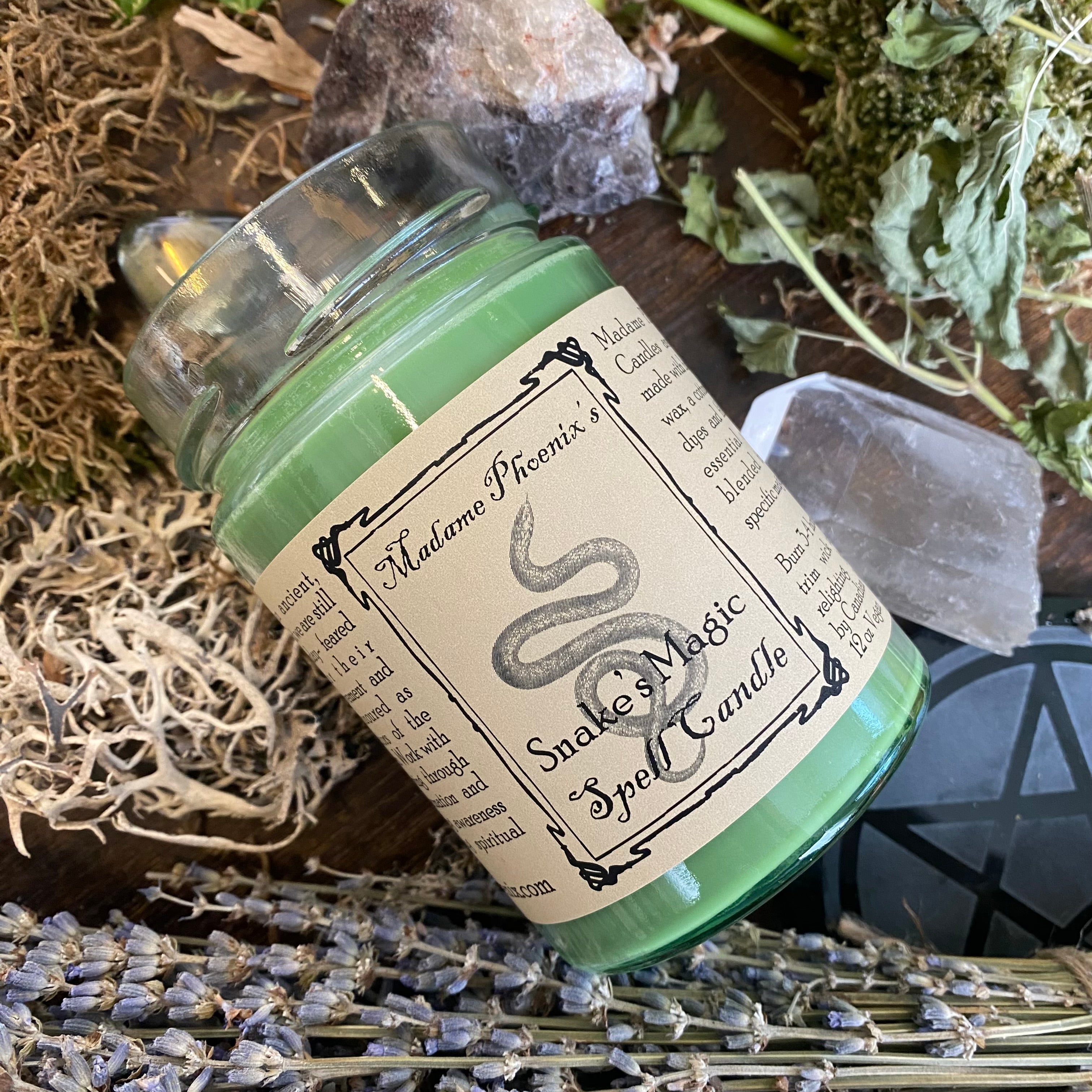 Animal Magic Familiar Spirit Blessing Candles