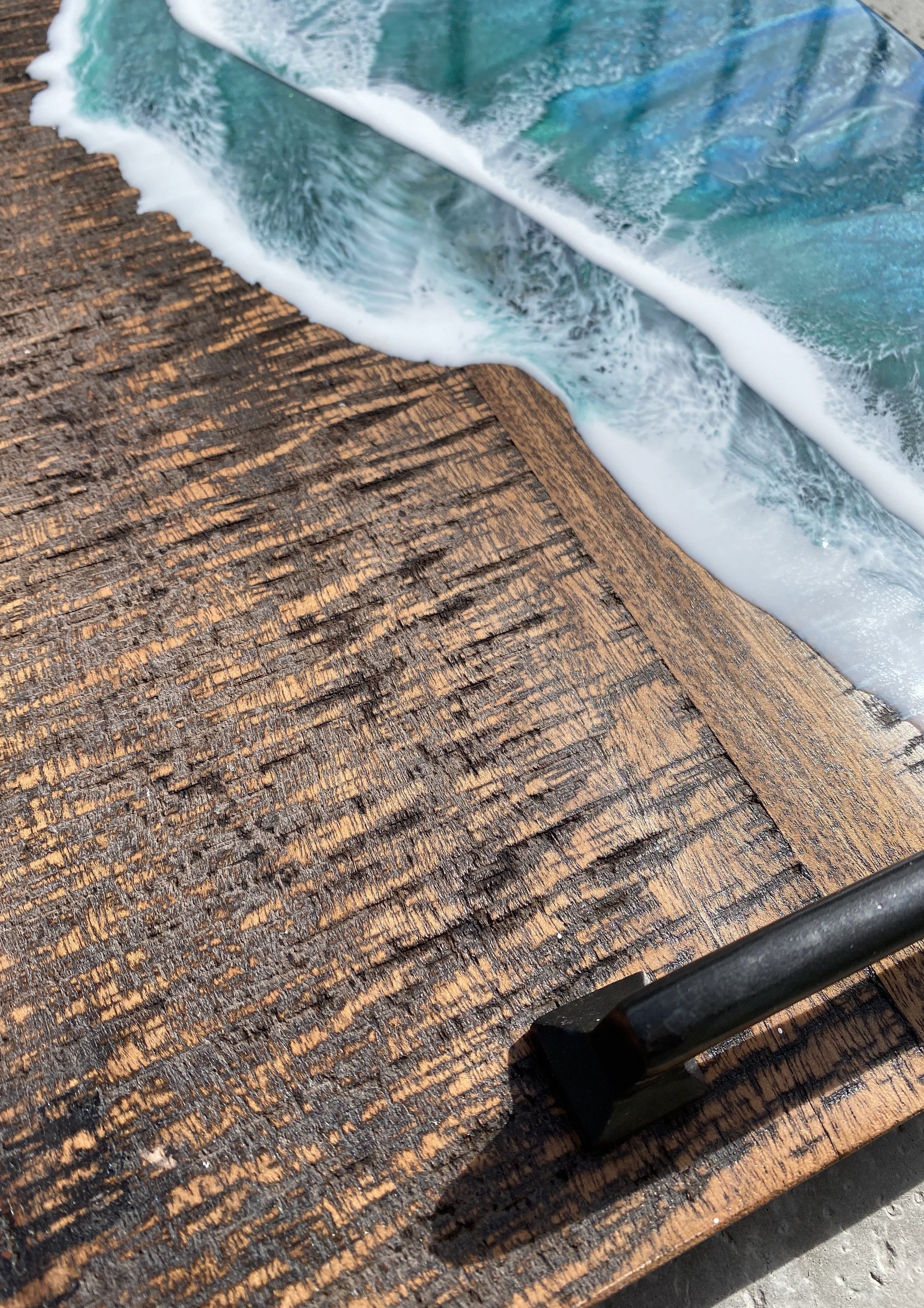 Rustic Wood Serving Board