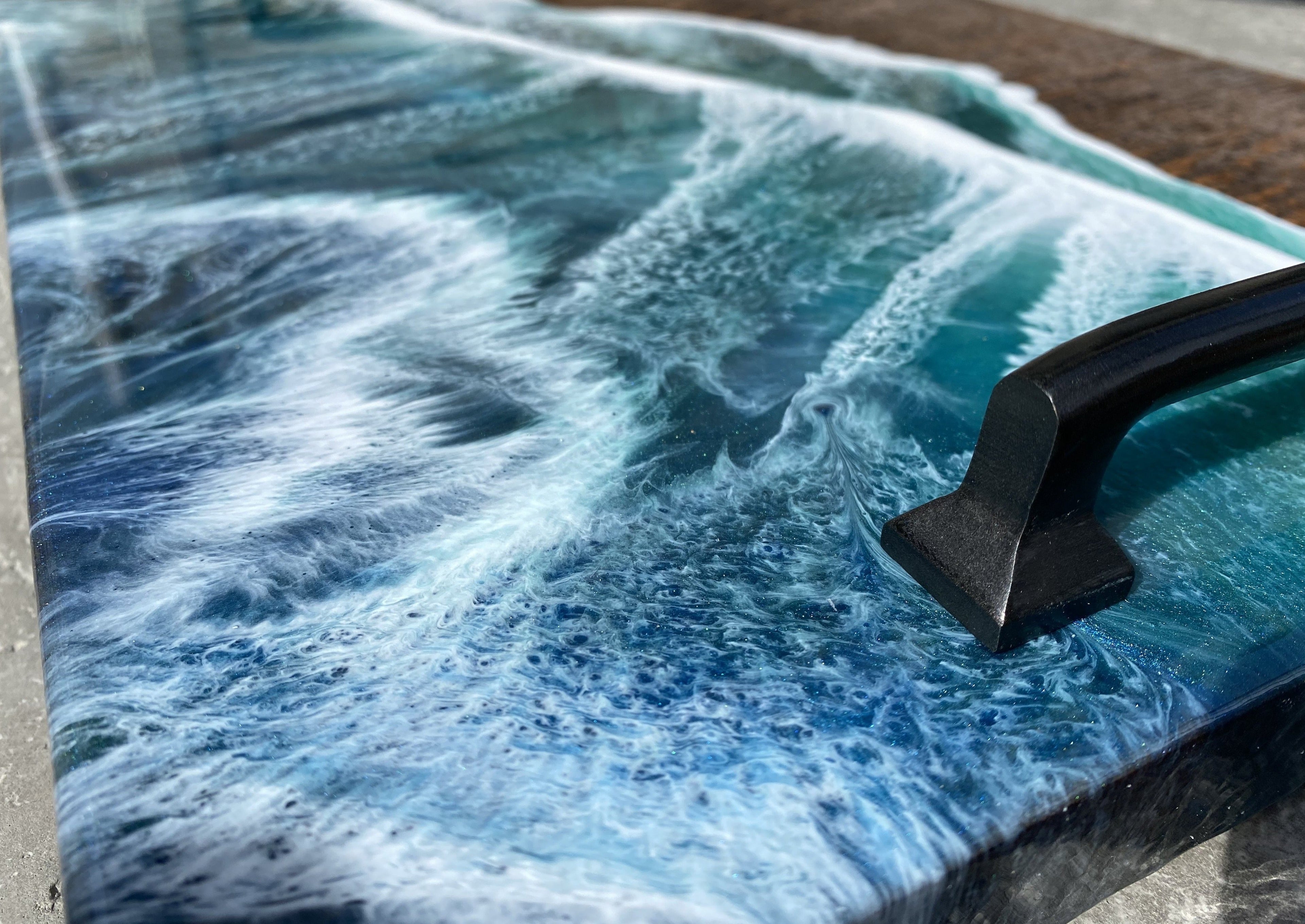 Rustic Wood Serving Board