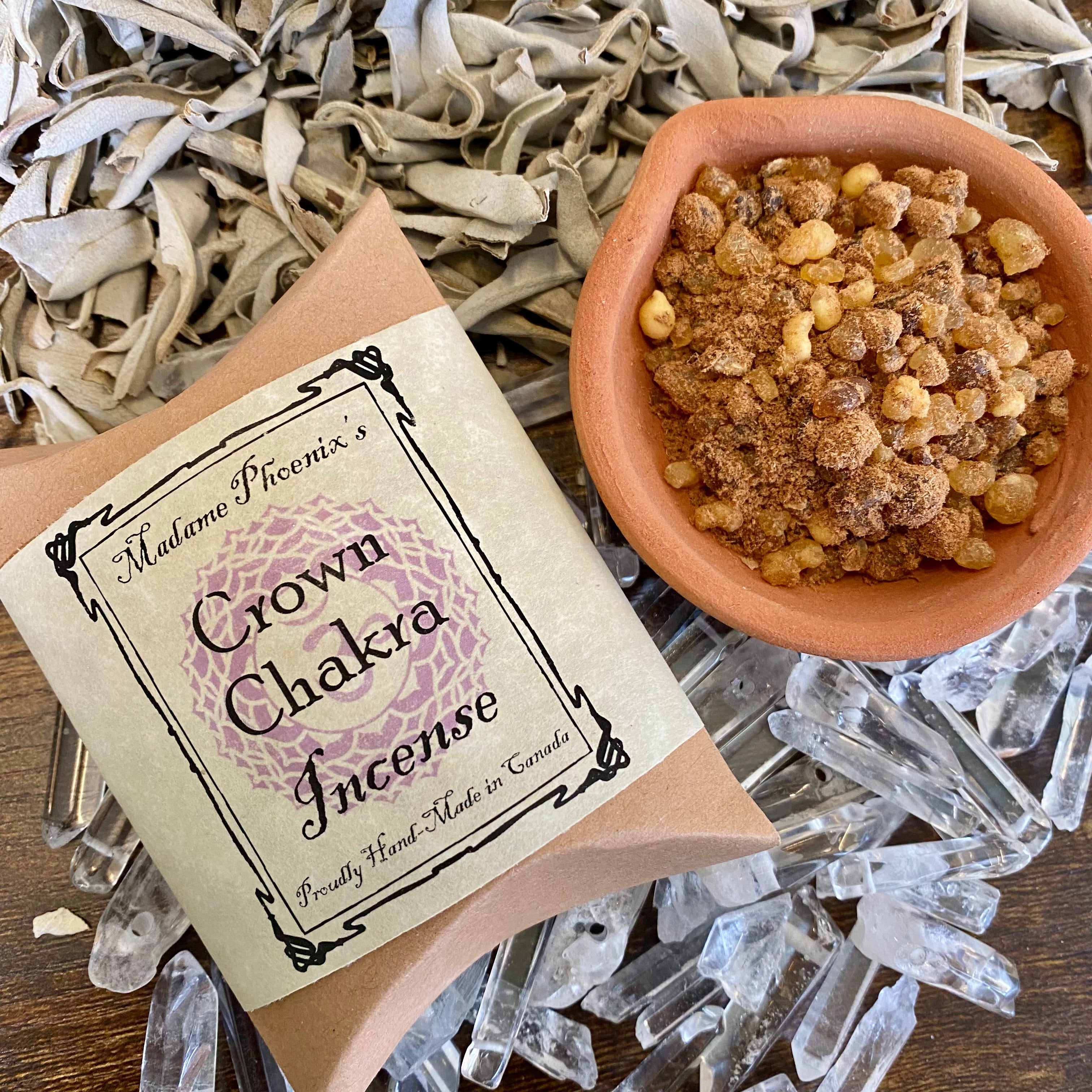 Crown Chakra Healing Incense