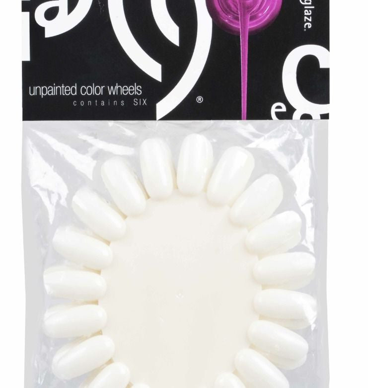 China Glaze Unpainted Color Wheels (6 Piece)
