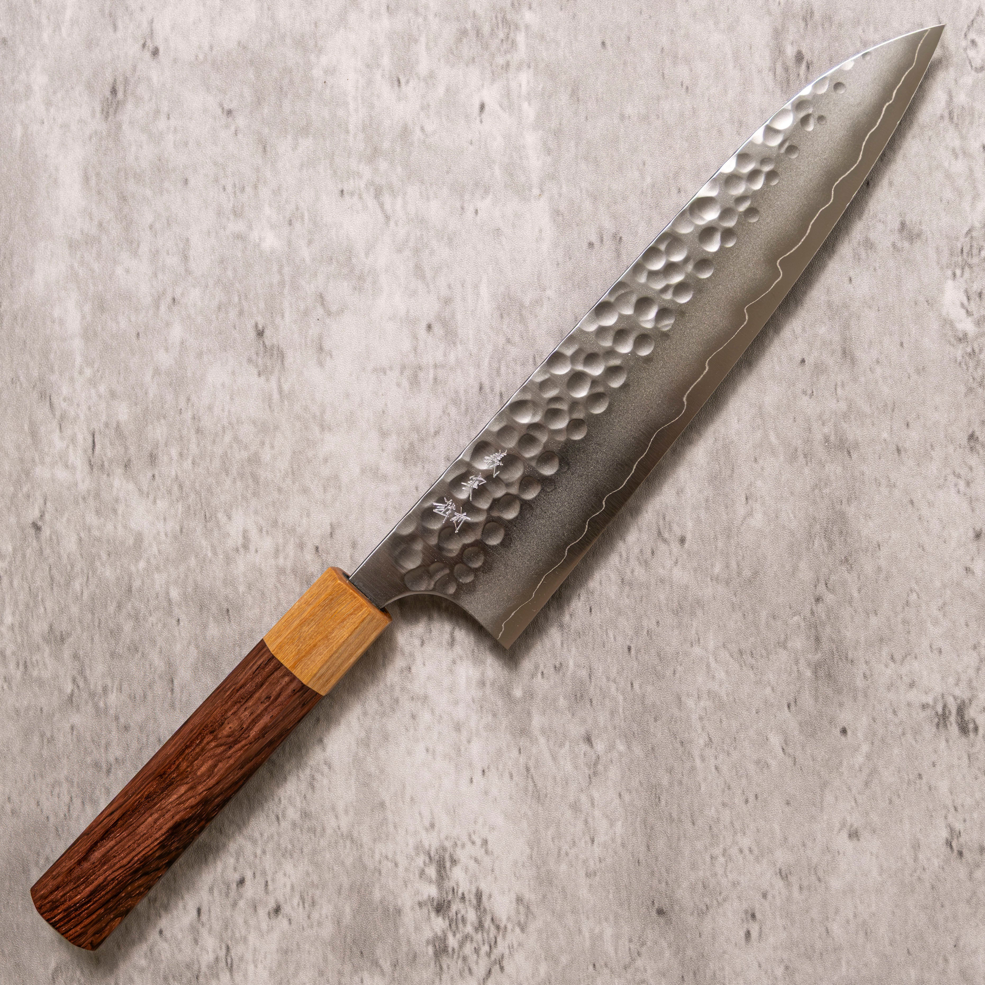 Yoshimi Kato Ginsan Gyuto 215 mm