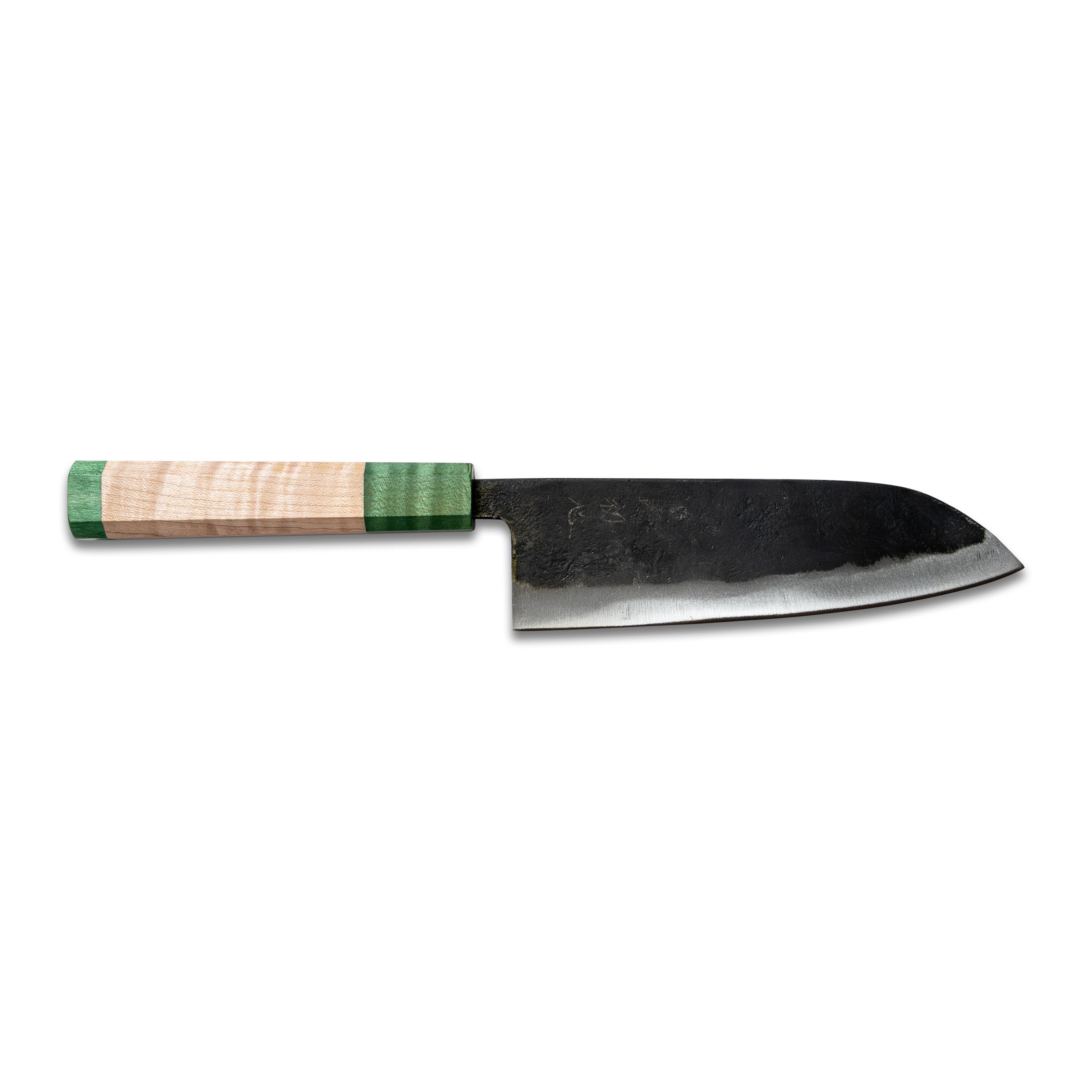 Hatsukokoro Kurogane Santoku 165 mm