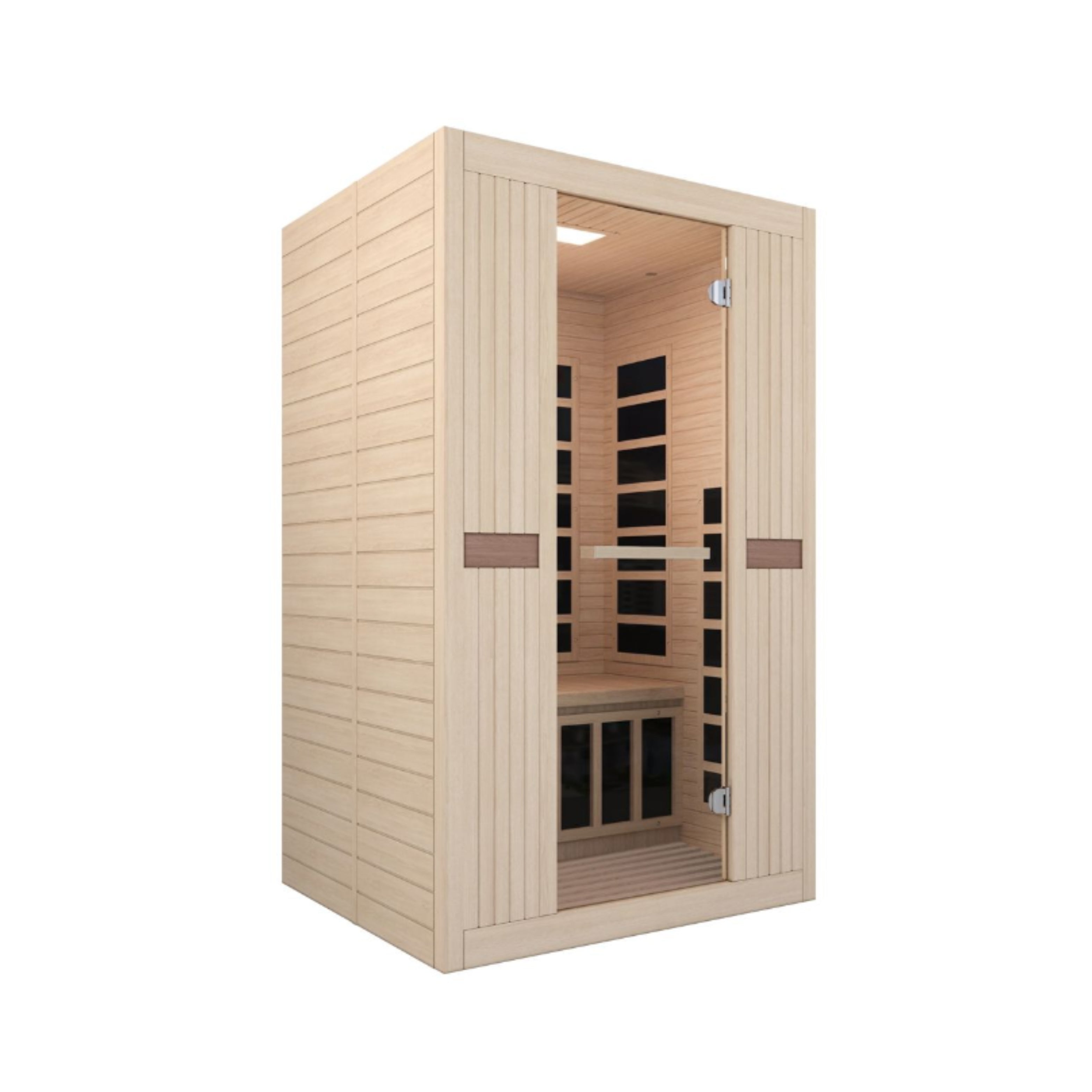 Sauna Infrarouge Westinghouse pour 2 personnes - avec Chromothérapie et Bluetooth - Usage Intérieur Uniquement (WES43-1775)