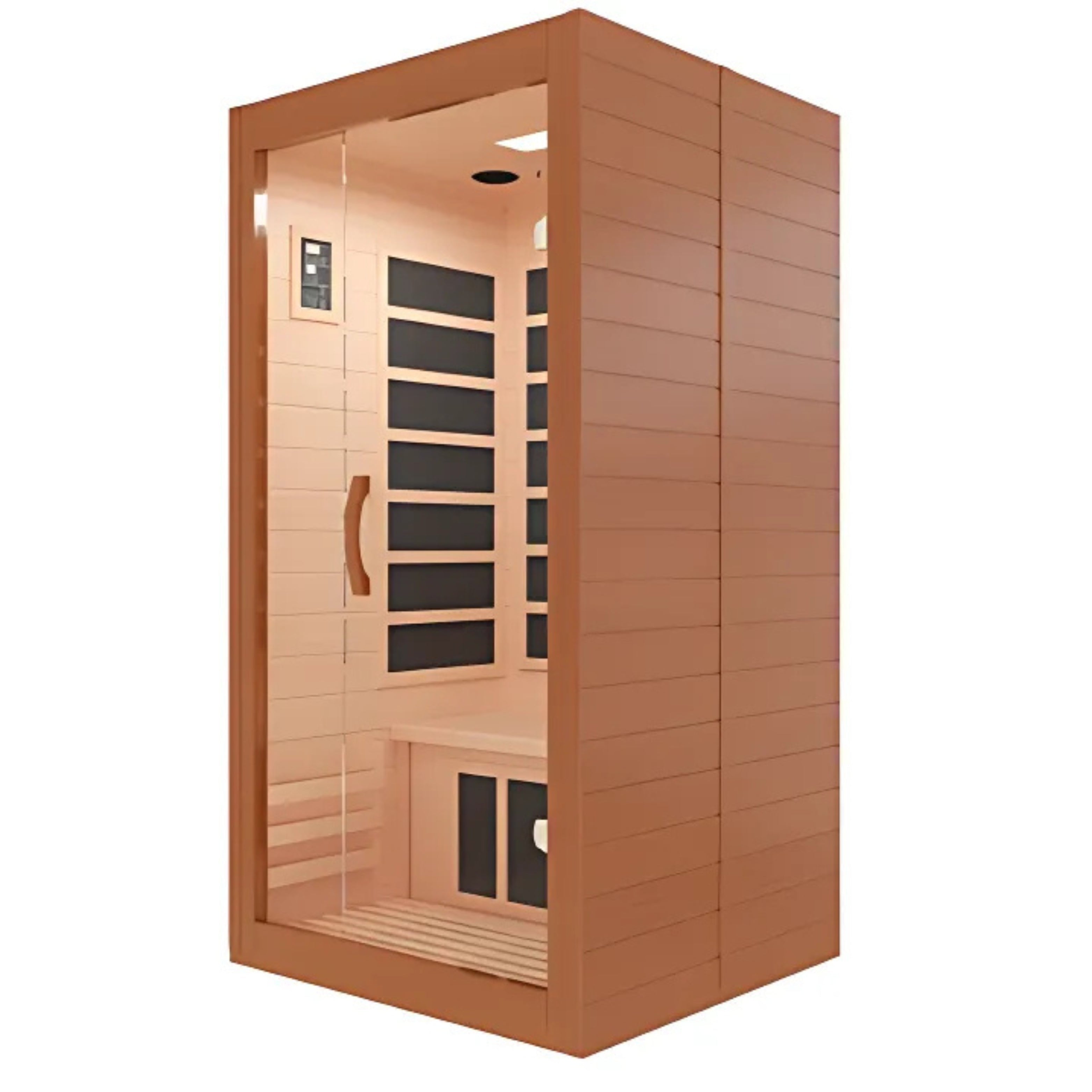 Sauna infrarouge individuel Westinghouse - Finition bois de pruche - Usage intérieur uniquement (WES43-1650)