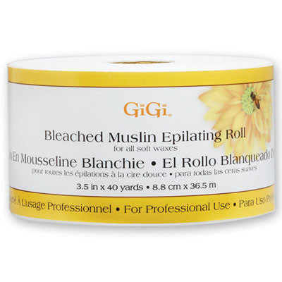 GiGi Bleached Muslin Roll 40yd