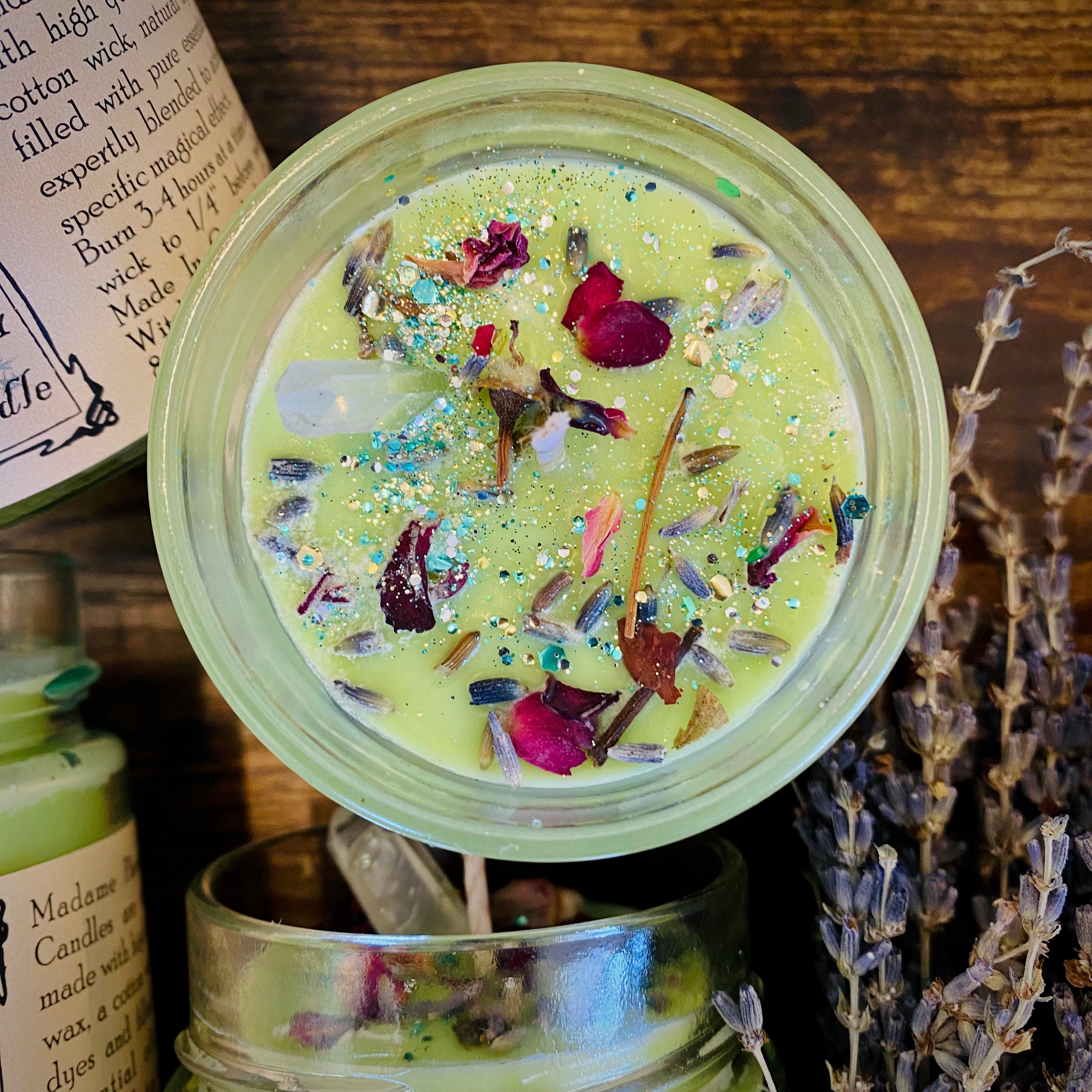 Florida Water Blessing Candle