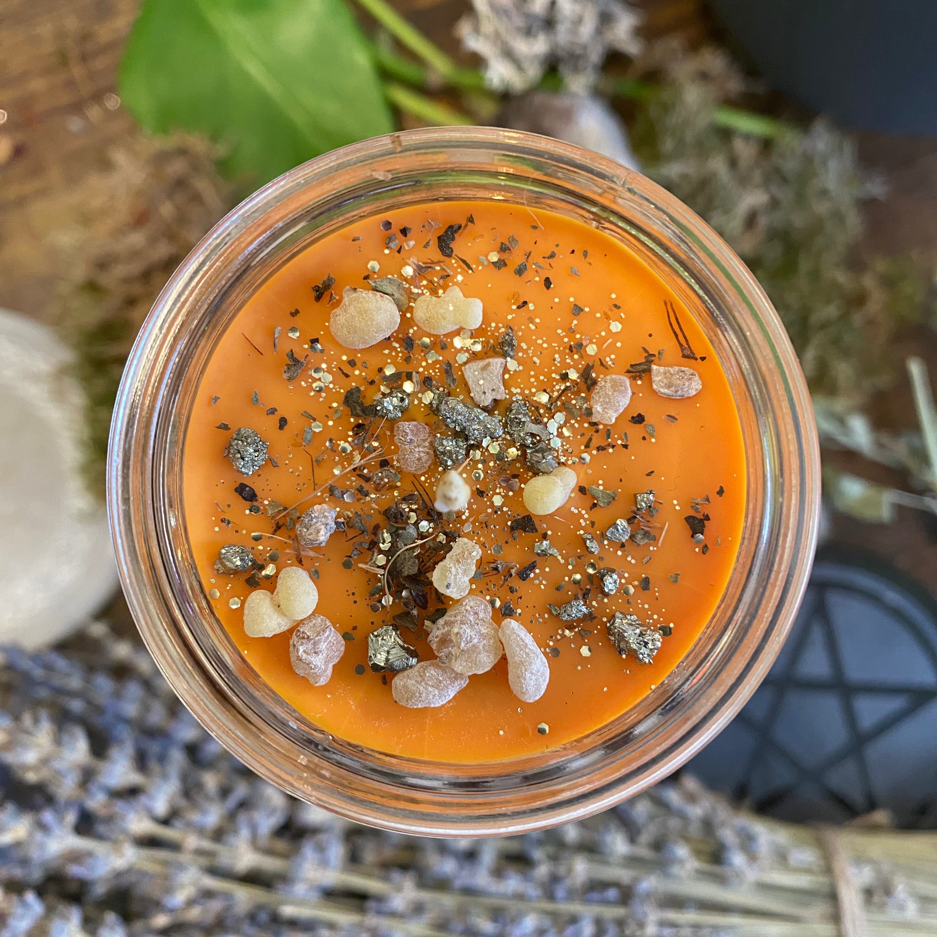 Road to Riches Spell Candle