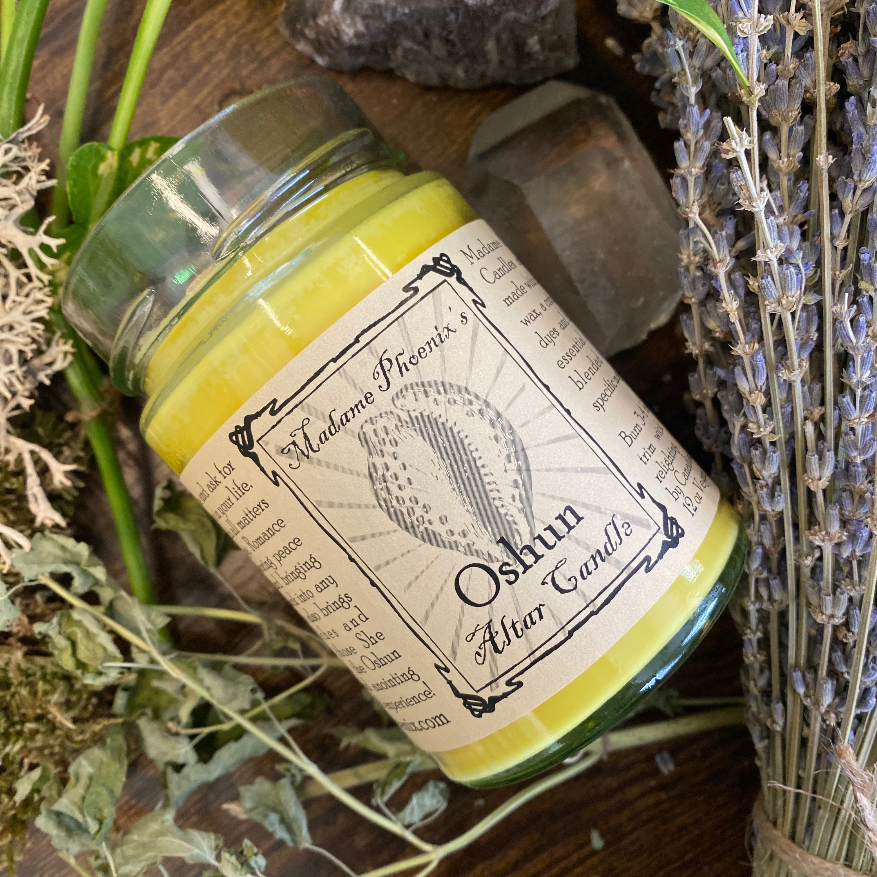 Oshun Blessing Candle