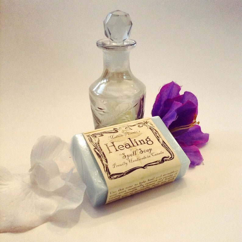 Healing Energy Magical Spell Soap