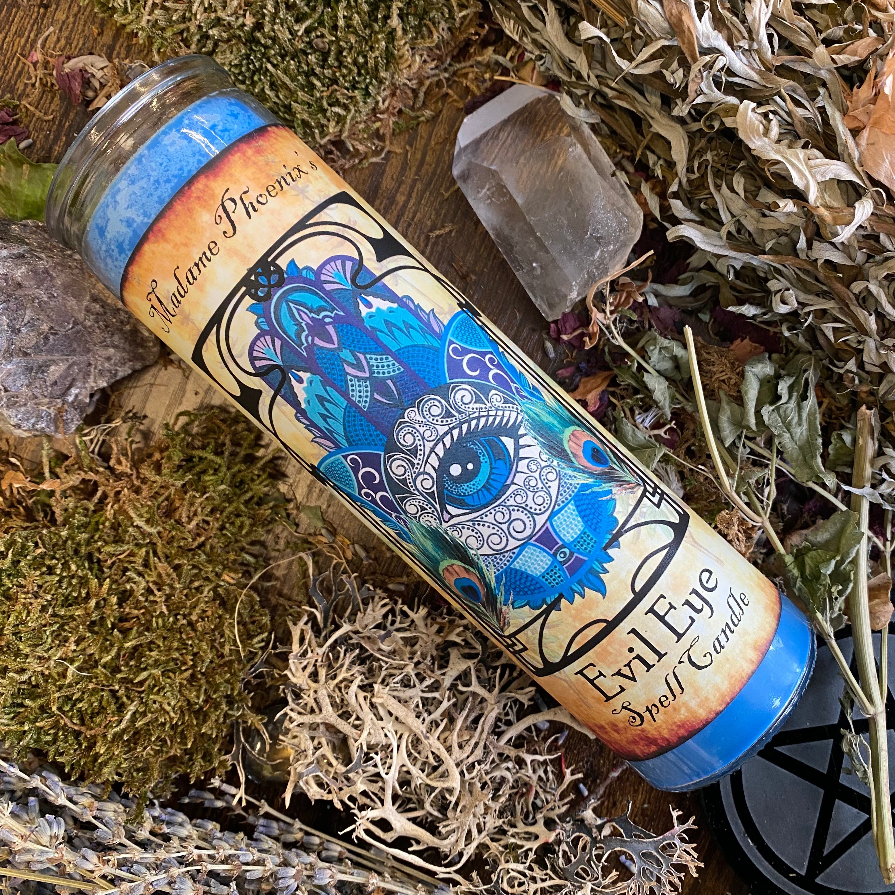 Evil Eye Protection Spell Candle