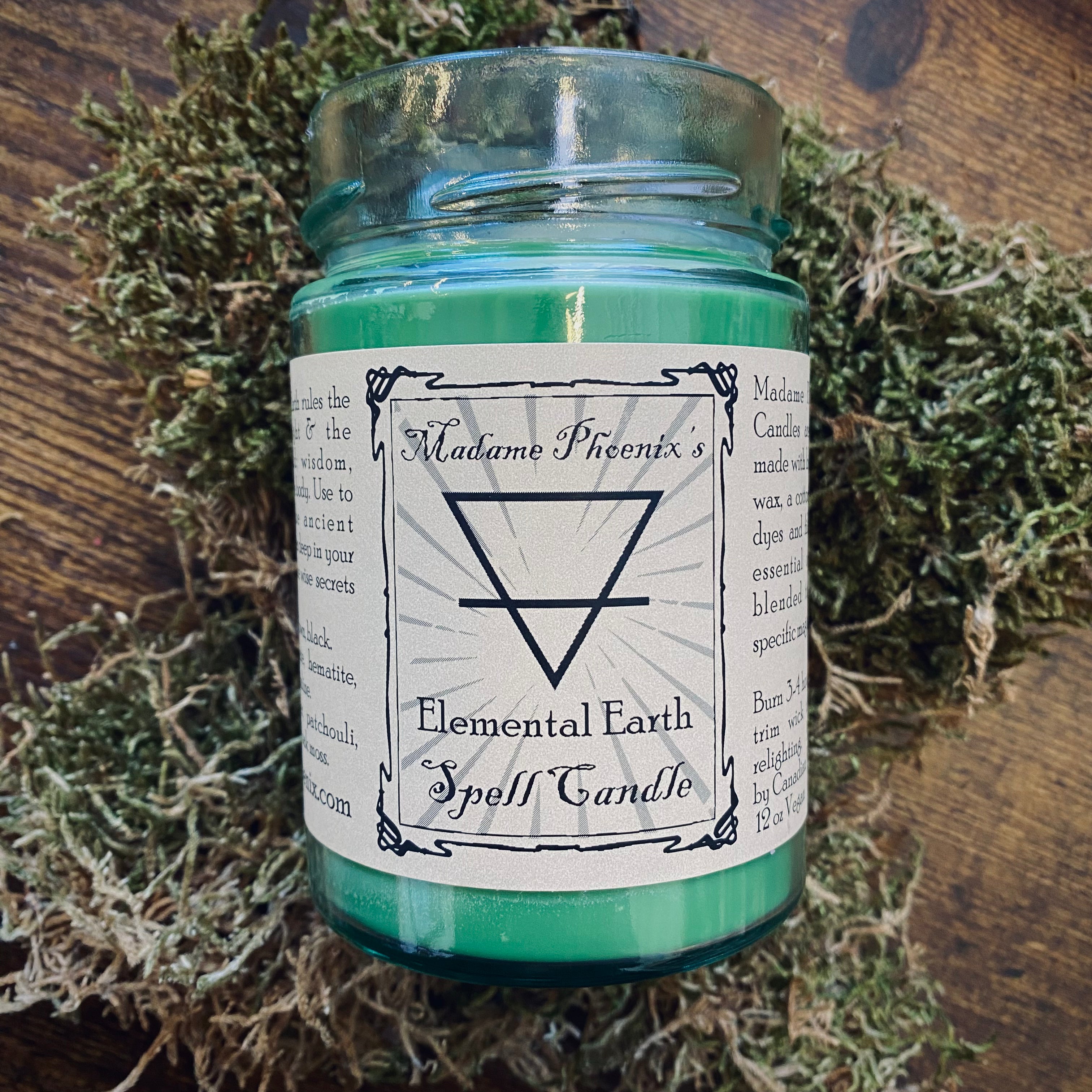 Elemental Magic Altar Spell Candles