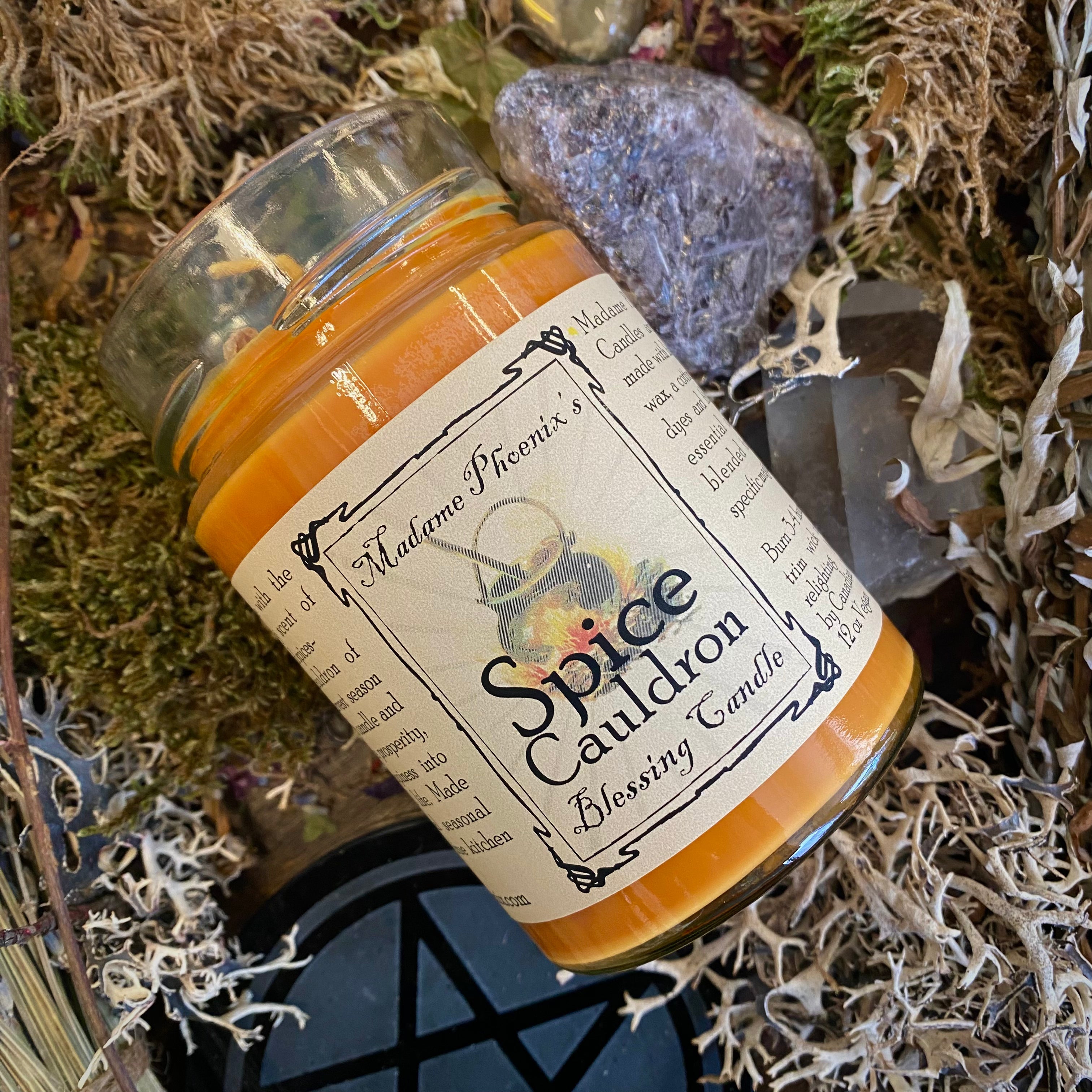 Spice Cauldron Seasonal Autumn Candle