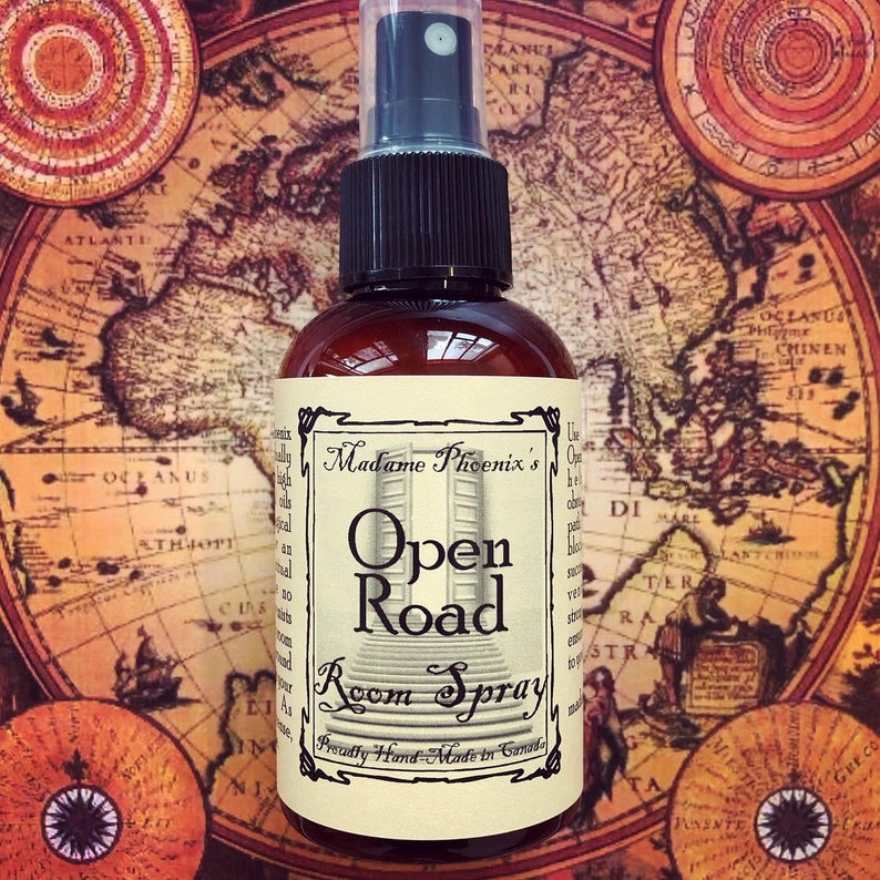 Open Road spiritual spell incense spray