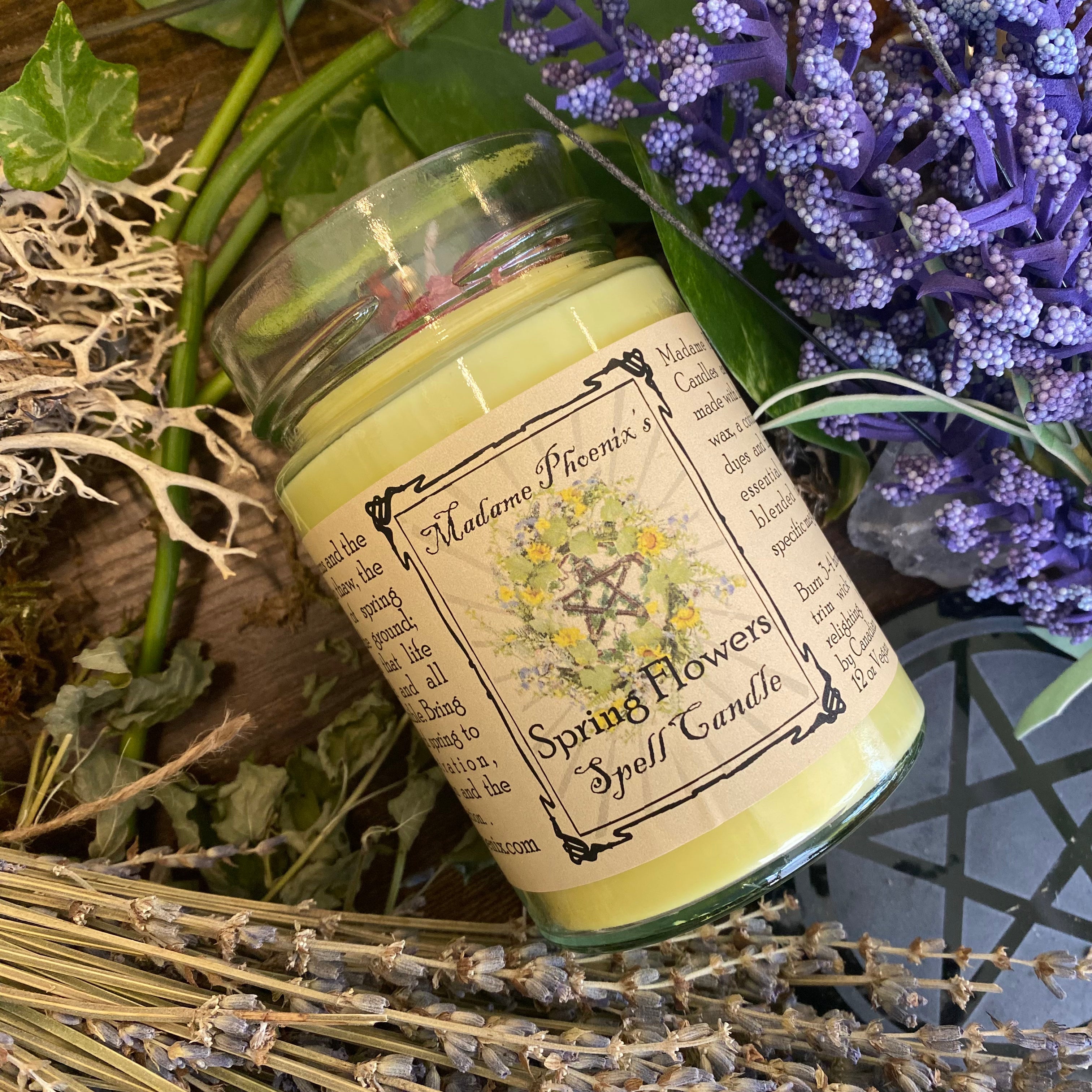 Spring Blessing Ritual Aromatherapy Candle