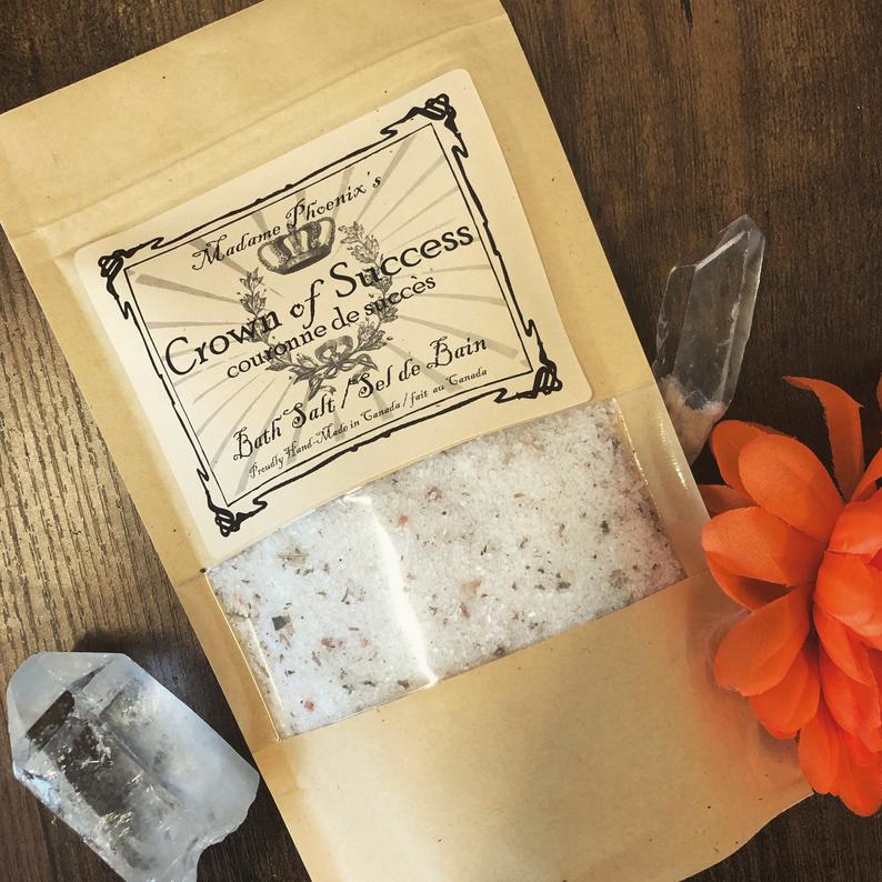 Crown of Success Abundance Ritual Bath Salt