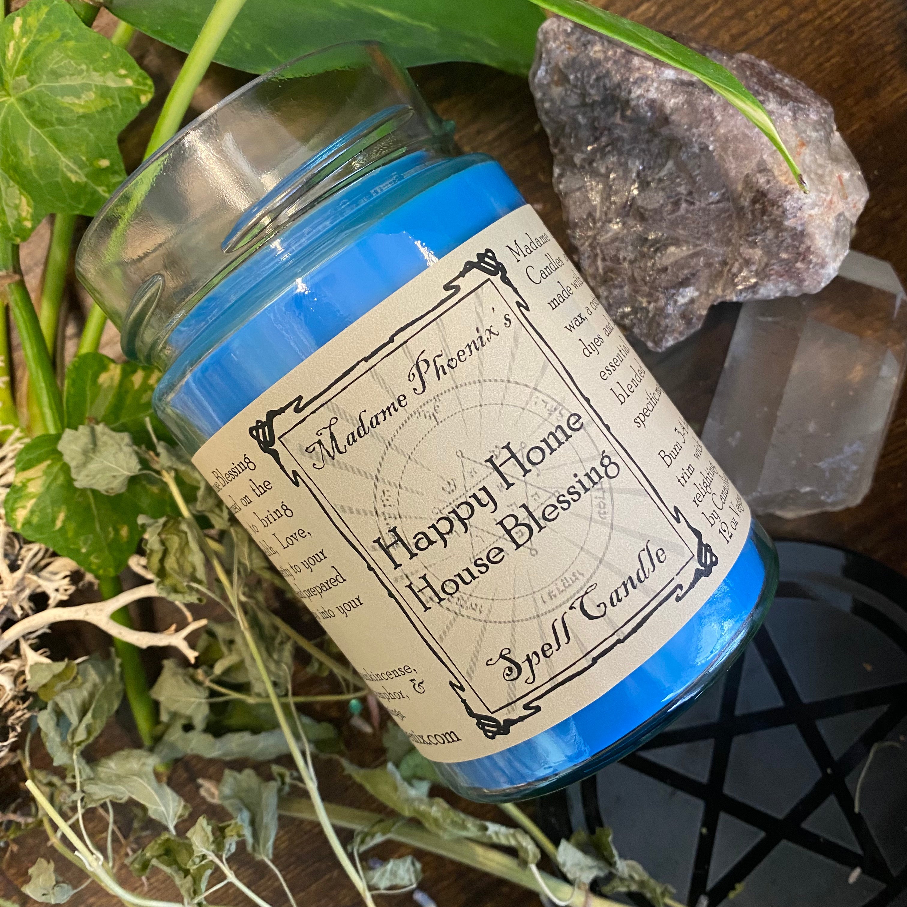 Happy Home Magic House Blessing Spell Candle