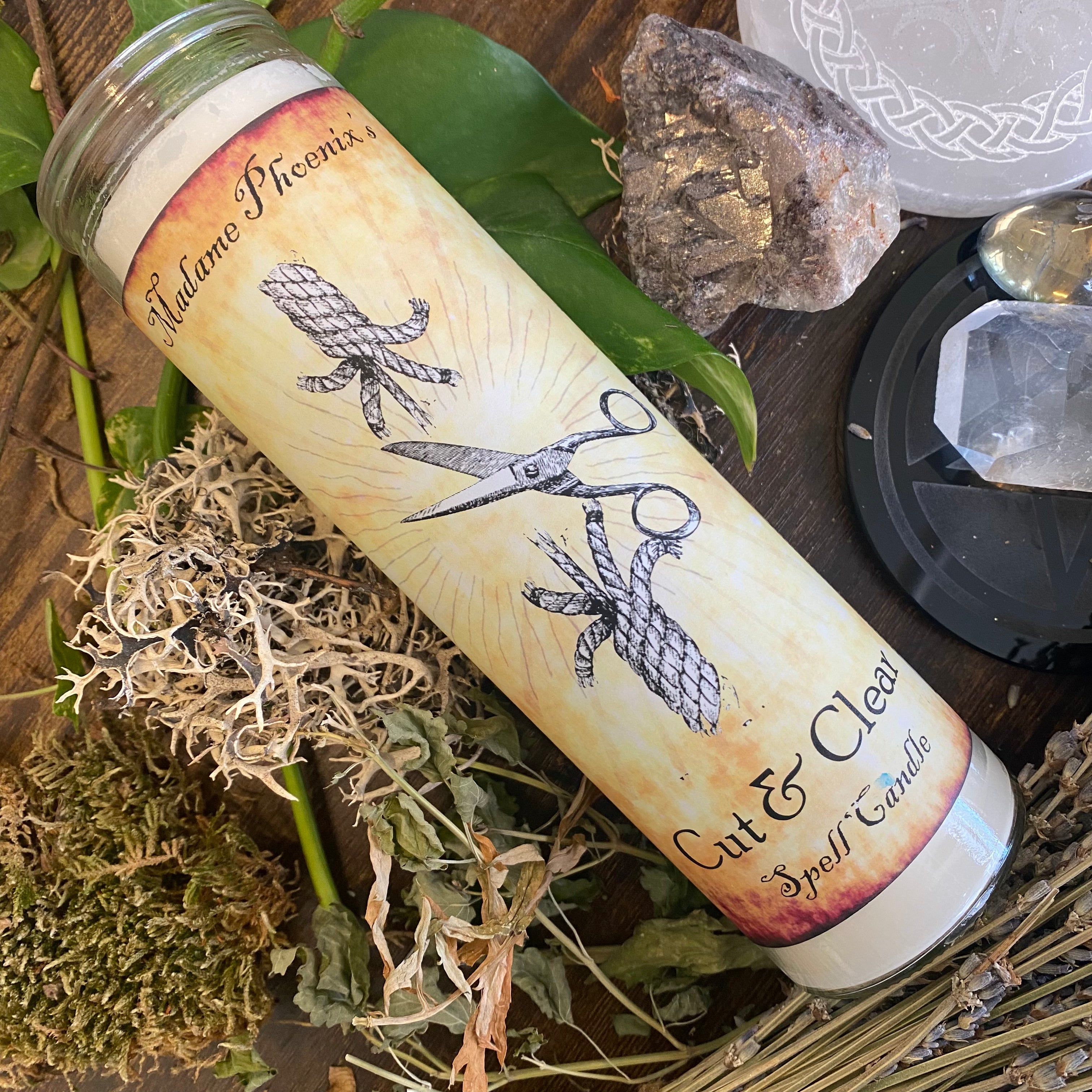 Cut and Clear Spell Candle