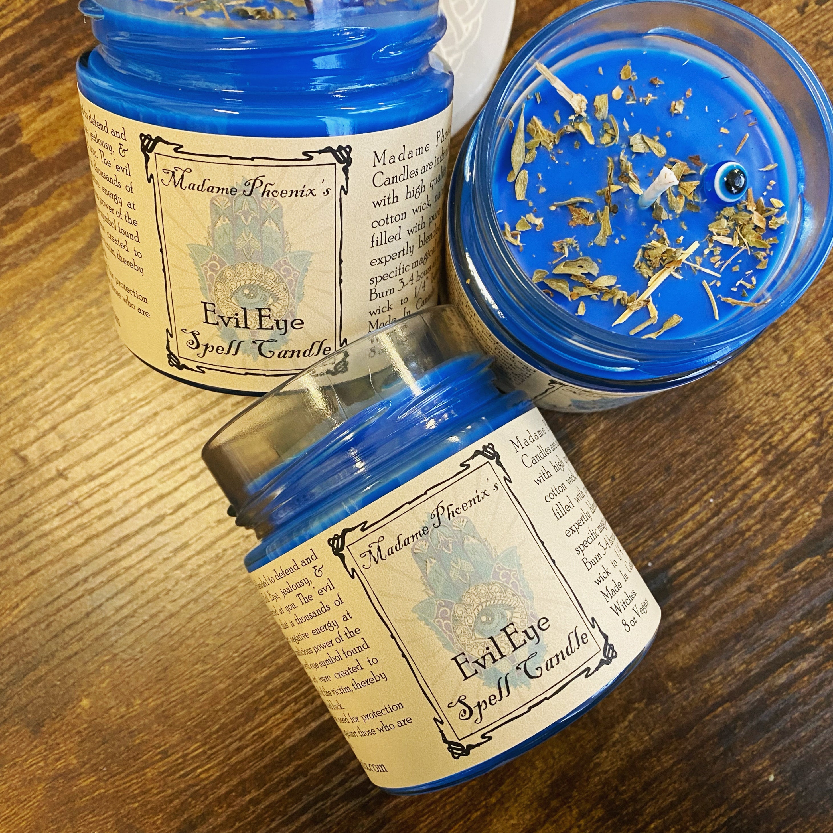 Evil Eye Protection Spell Candle