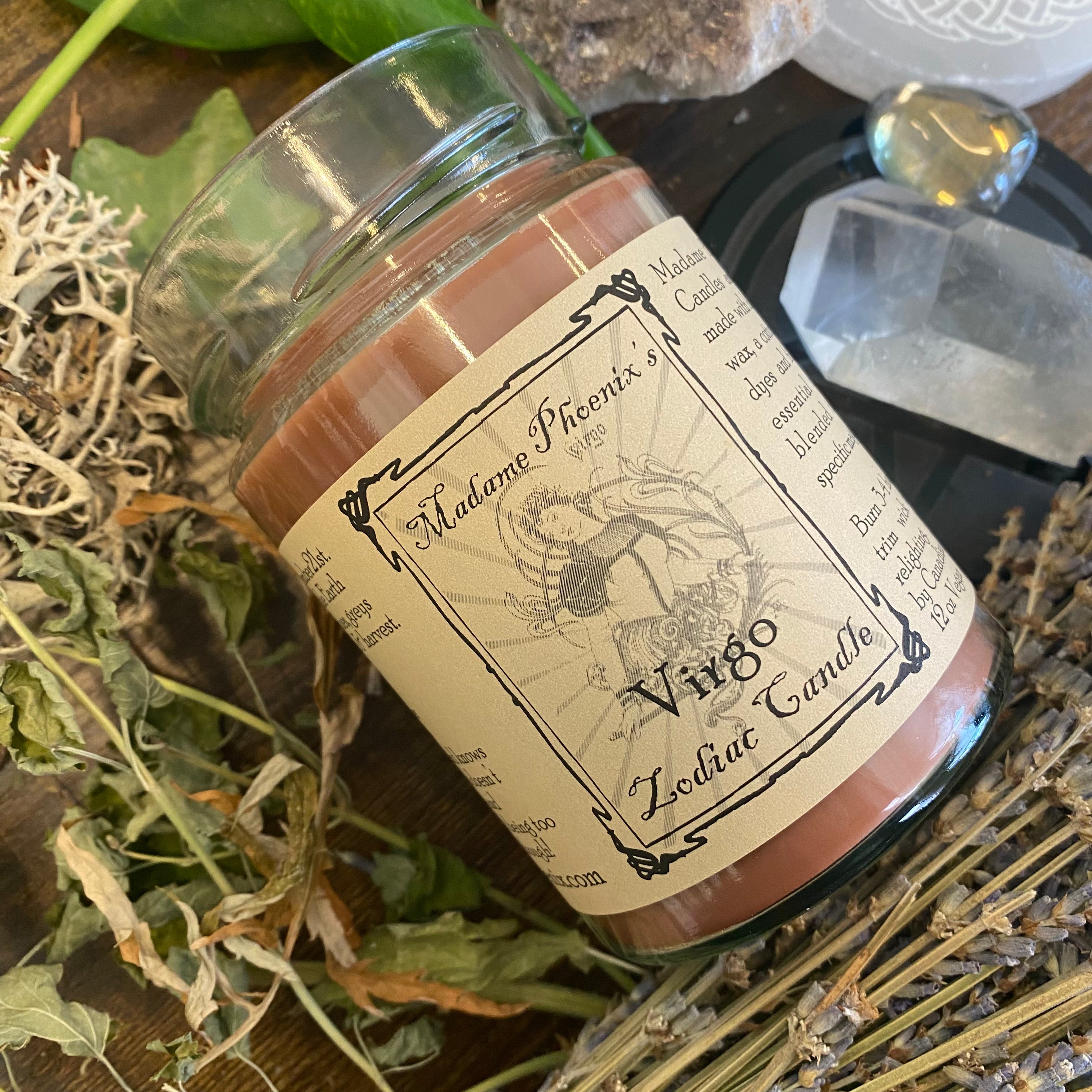 Zodiac Magic Virgo Spell Candle