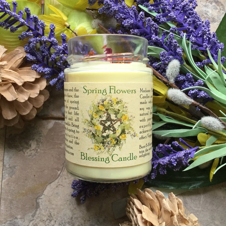 Spring Blessing Ritual Aromatherapy Candle
