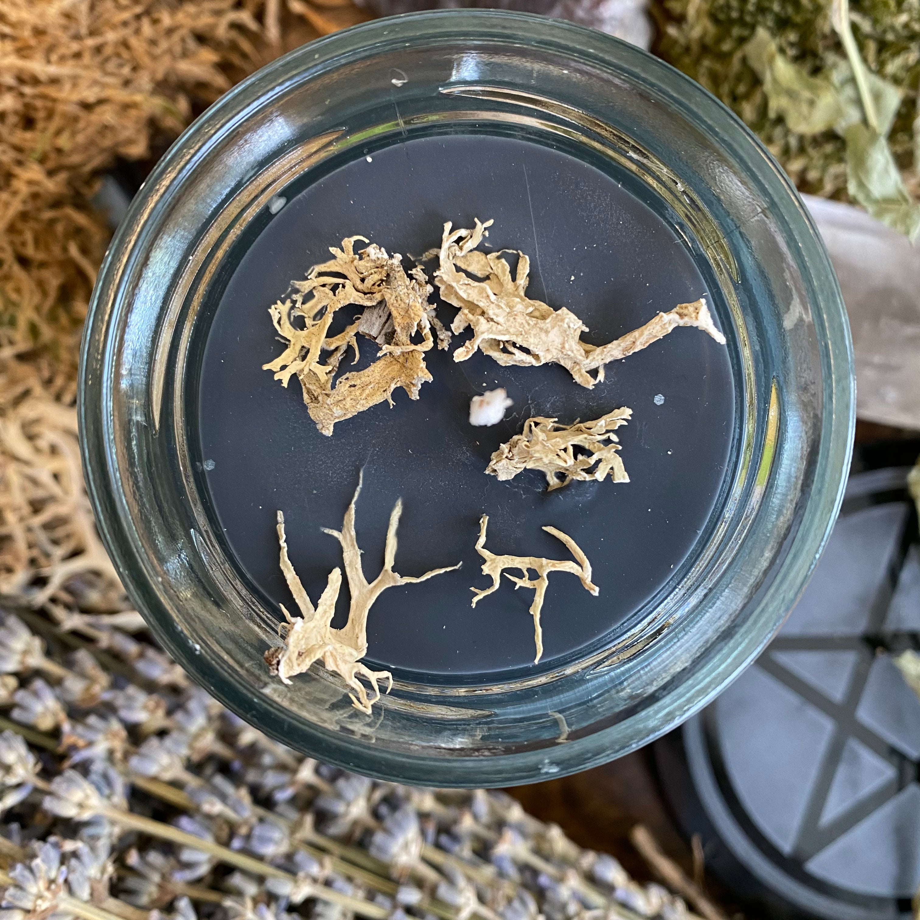 New Moon Ritual Spell Candle