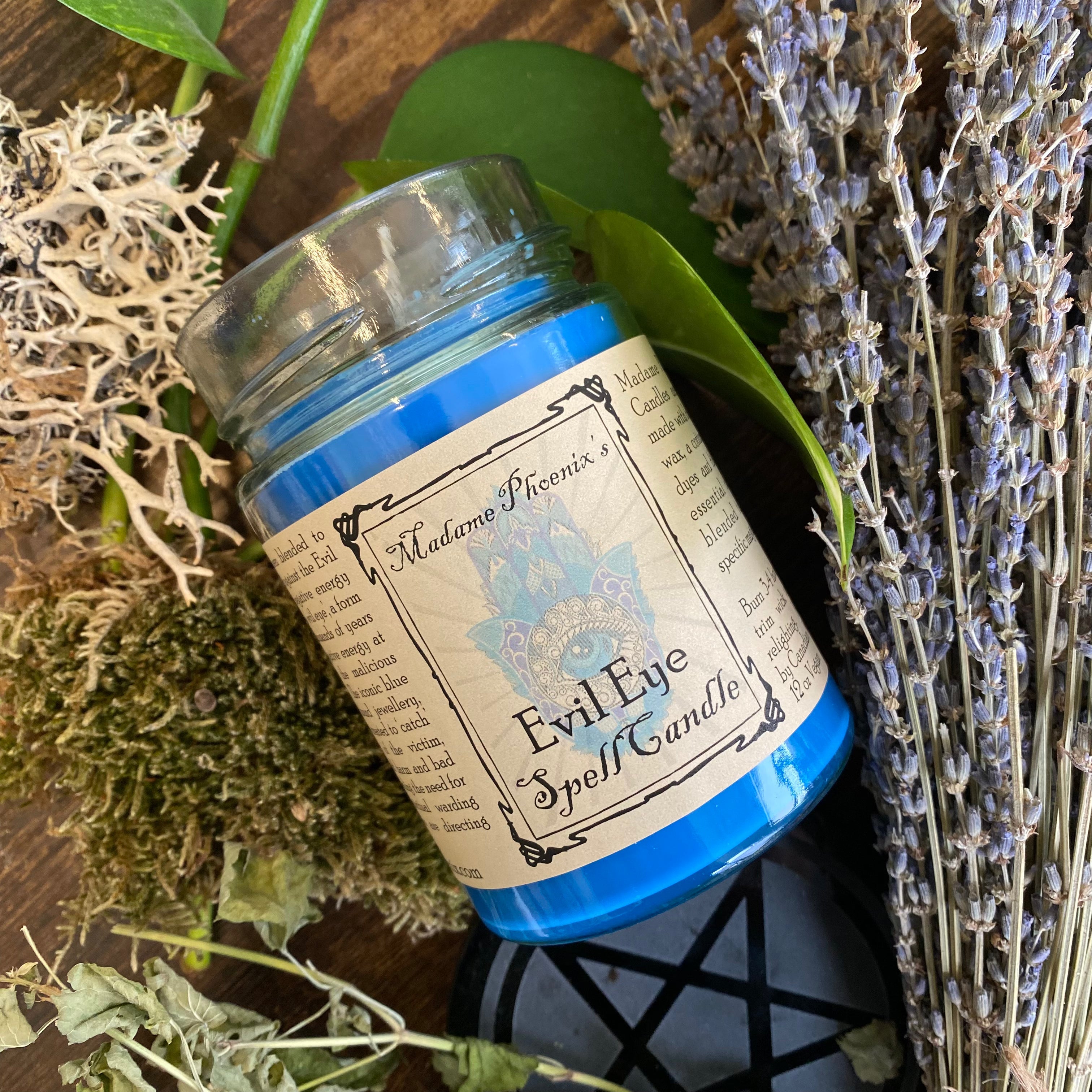 Evil Eye Protection Spell Candle